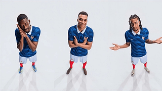 Ousmane Dembélé, Kylian Mbappé 和 Michael - By apatetico