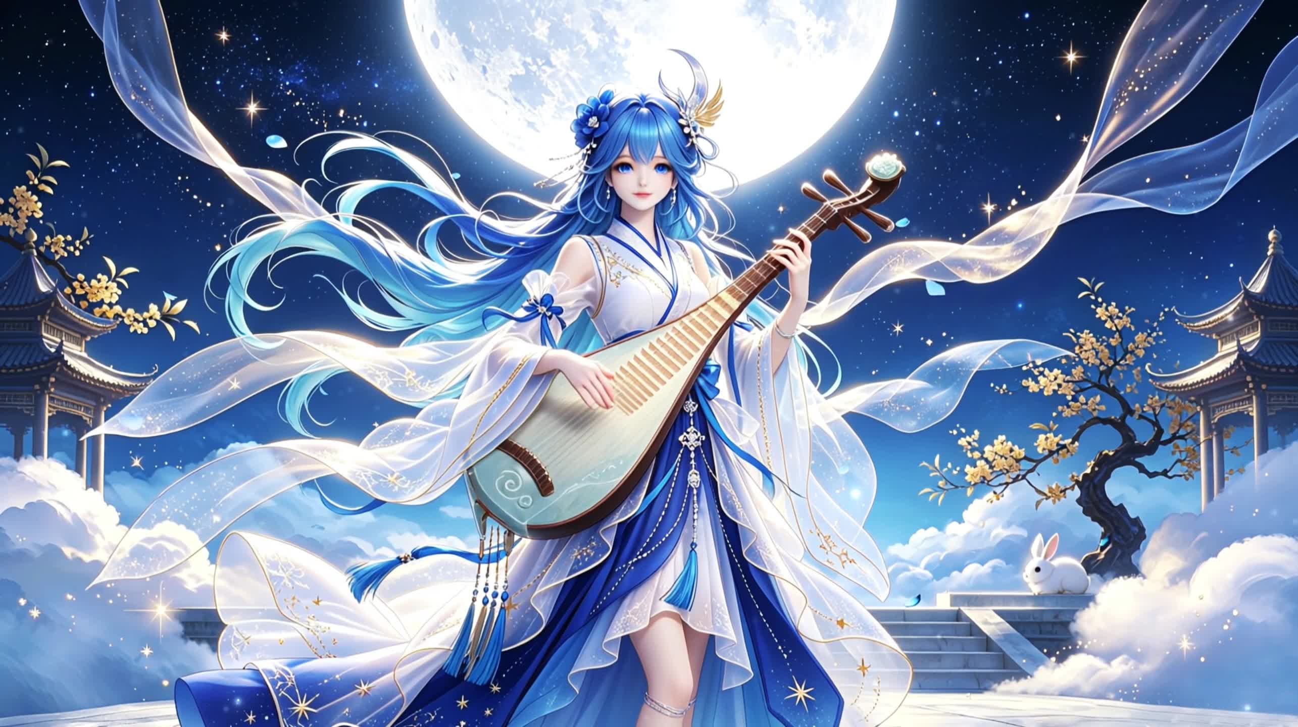 月宫琵琶少女