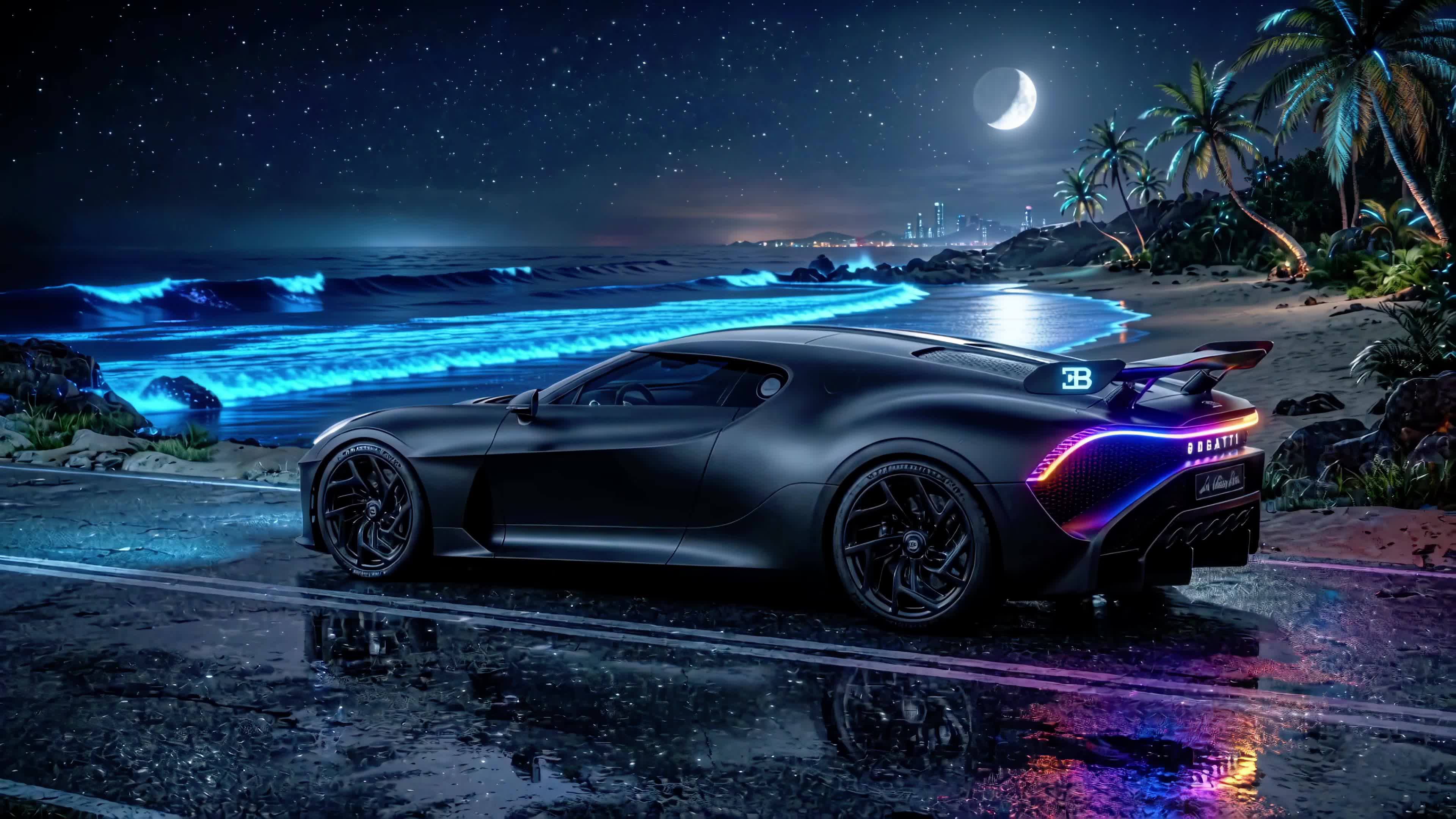 夜色跑车