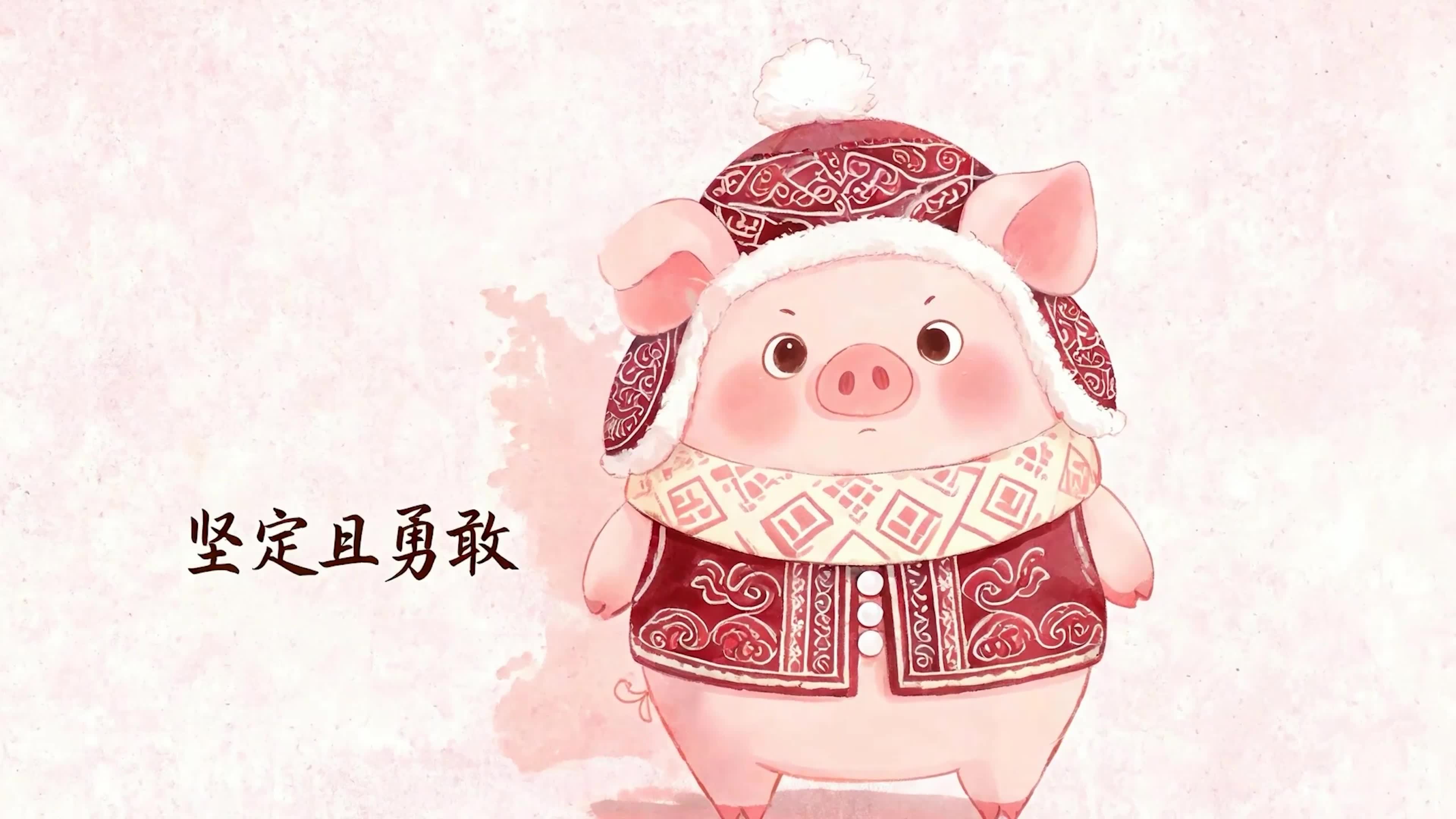 坚定且勇敢