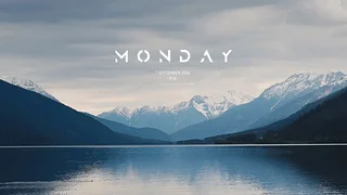流云冰山湖水-可自定义[2K]
