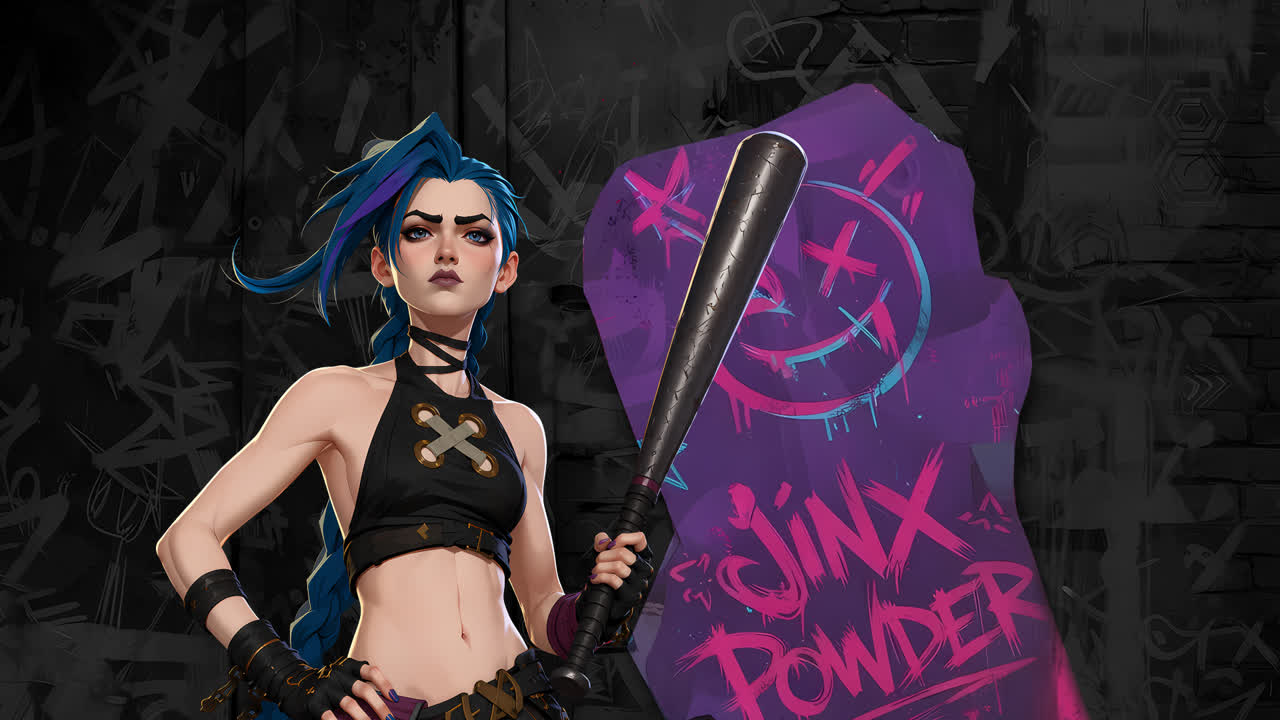 年轻的Jinx #BlakV / 英雄联盟：双城之战