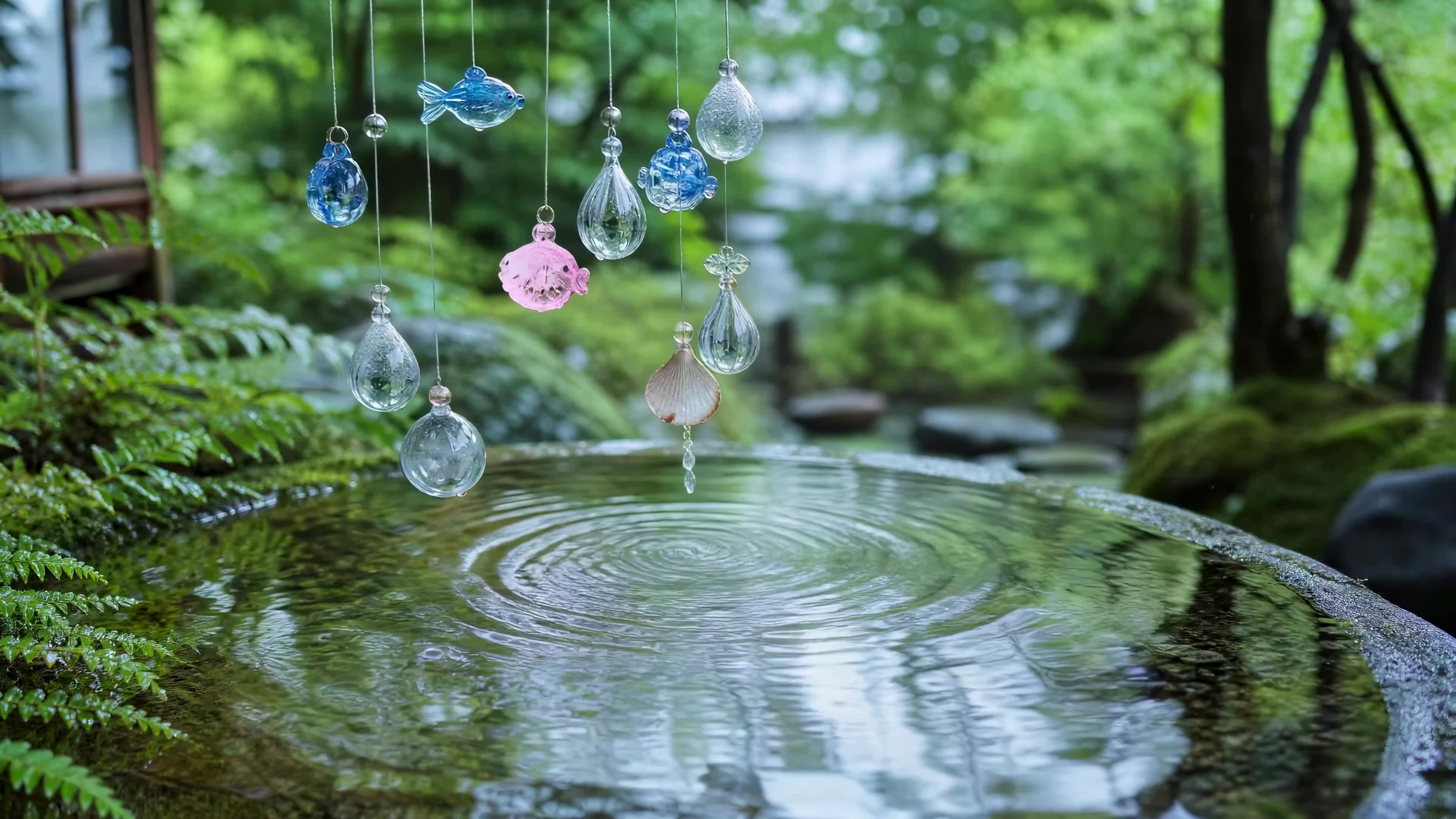 水畔风铃