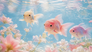 花间金鱼