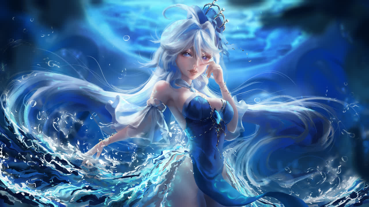 Furina 水下 | 4K