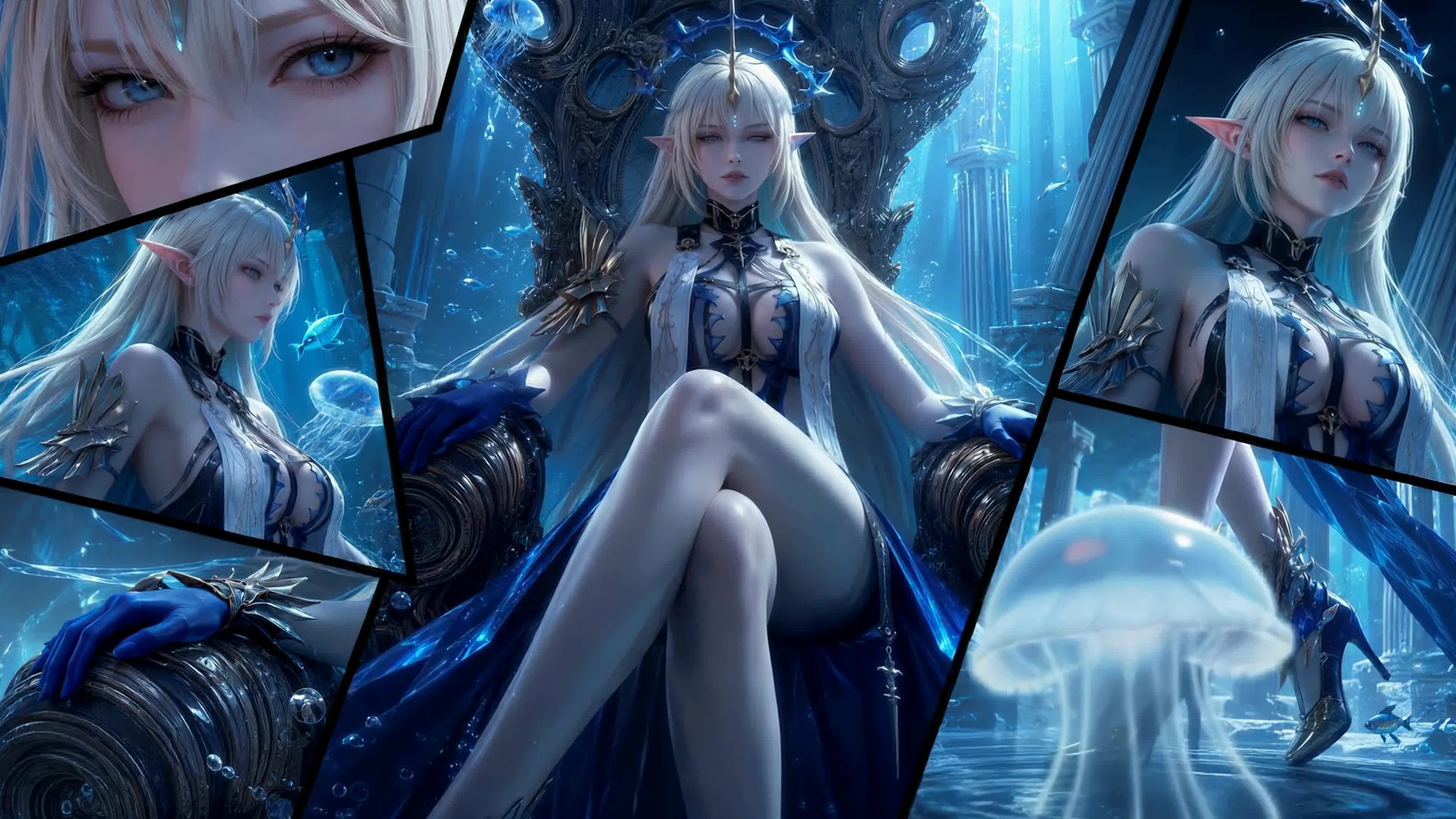 深海秘境精灵女王