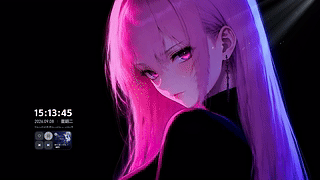 夜阑粉发柔｜Midnight Pink【4K】