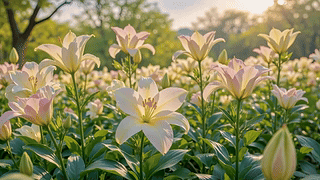 晨光百合花园