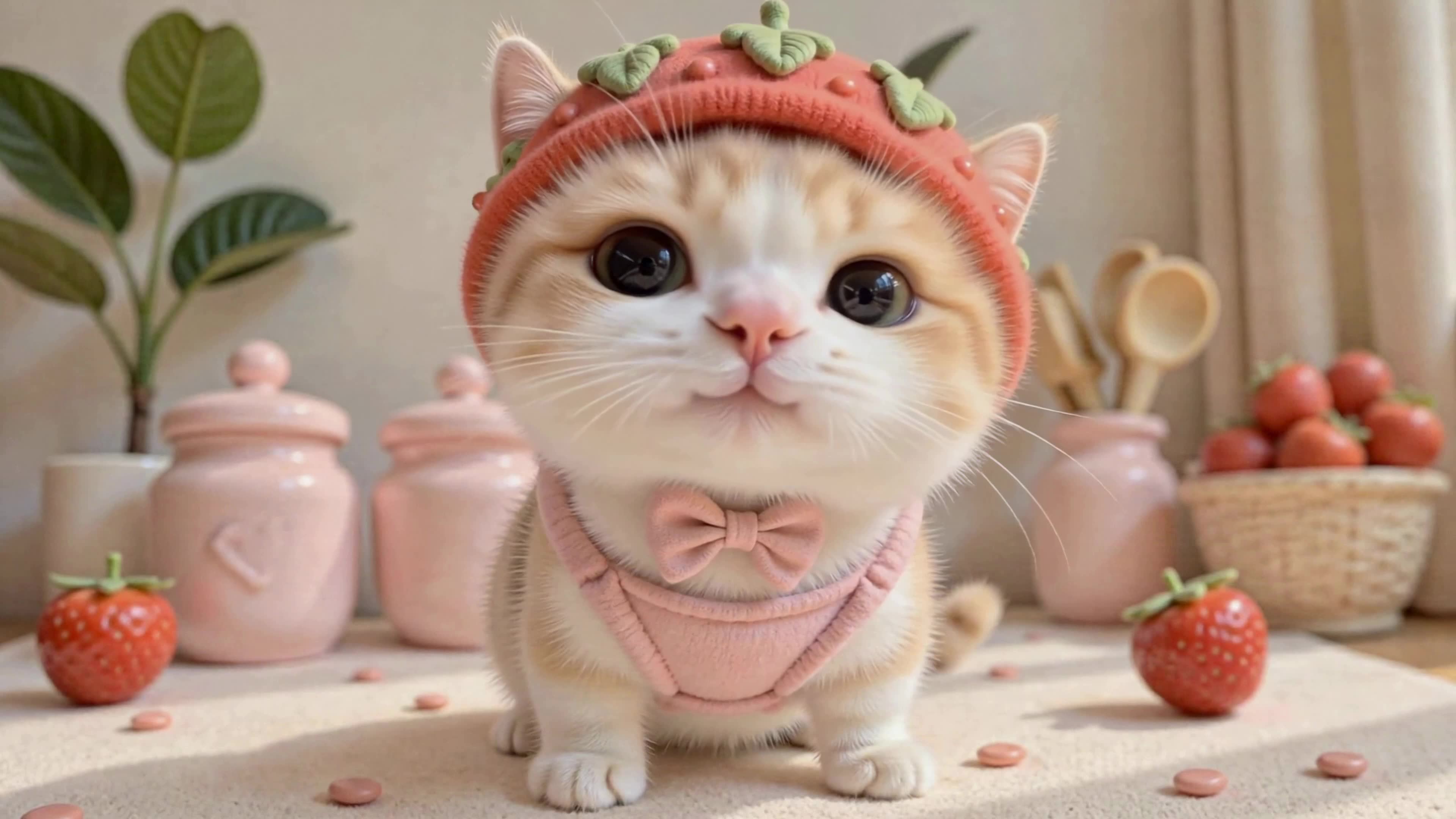 草莓软萌小奶猫