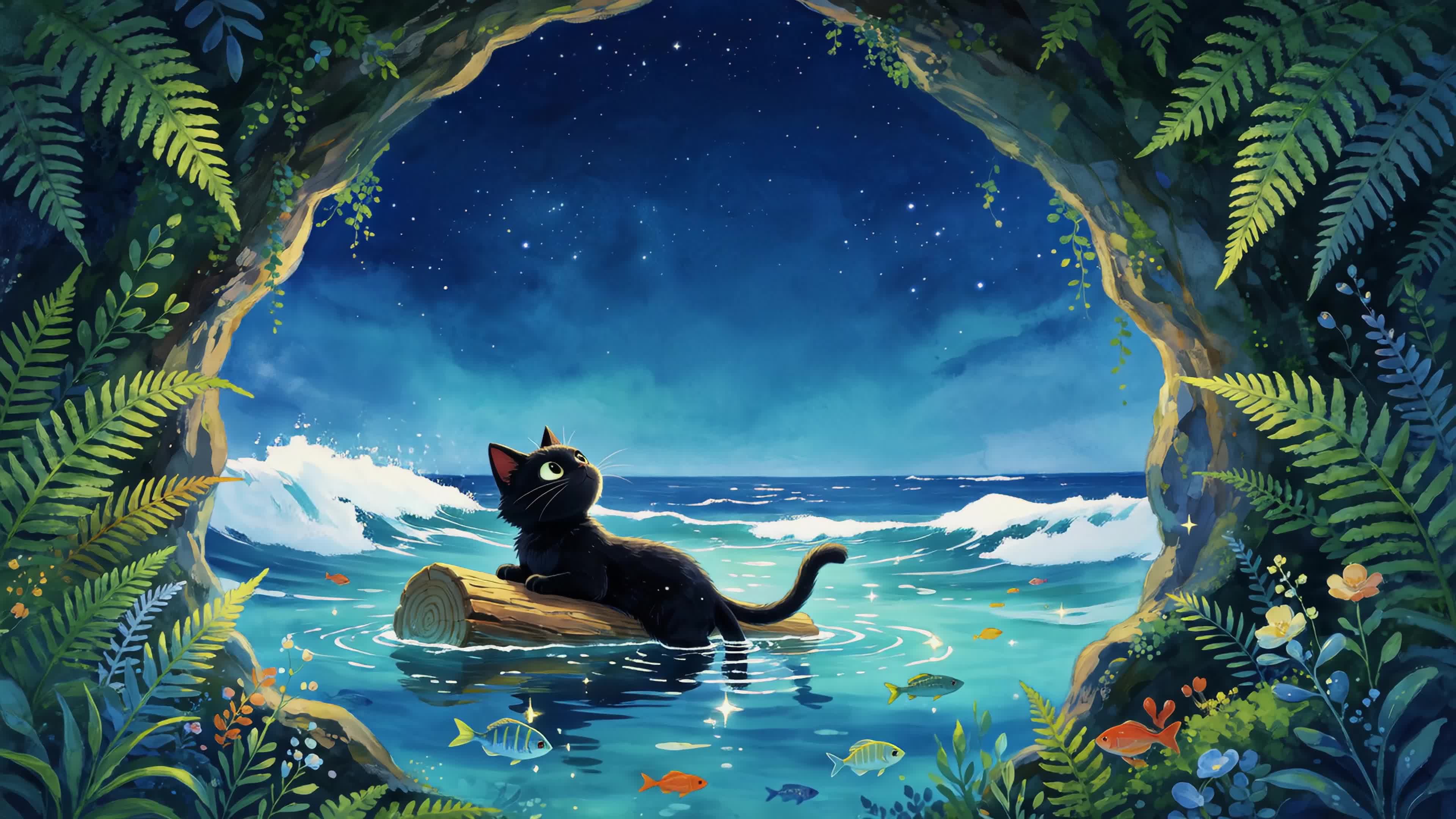 夜海听涛