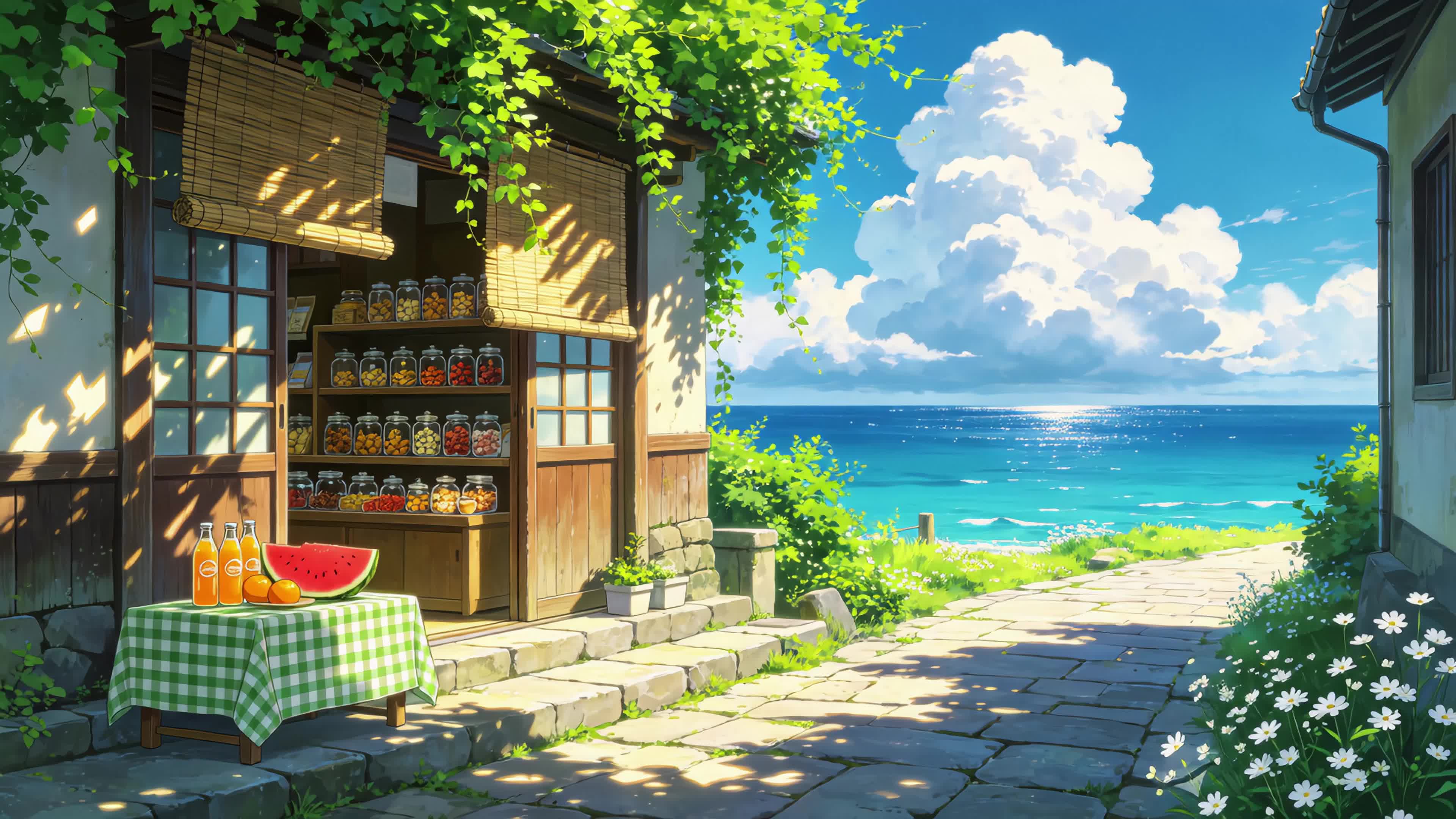 海边小铺