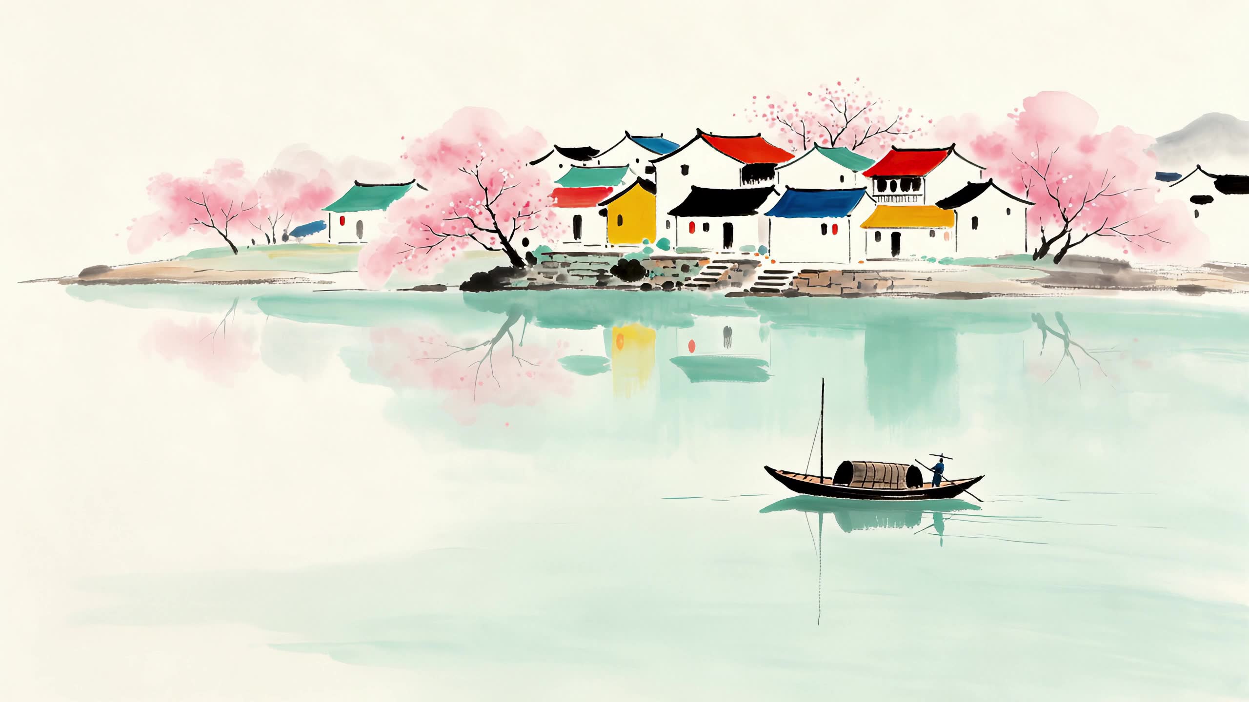 水乡春晓