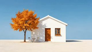 秋日小屋