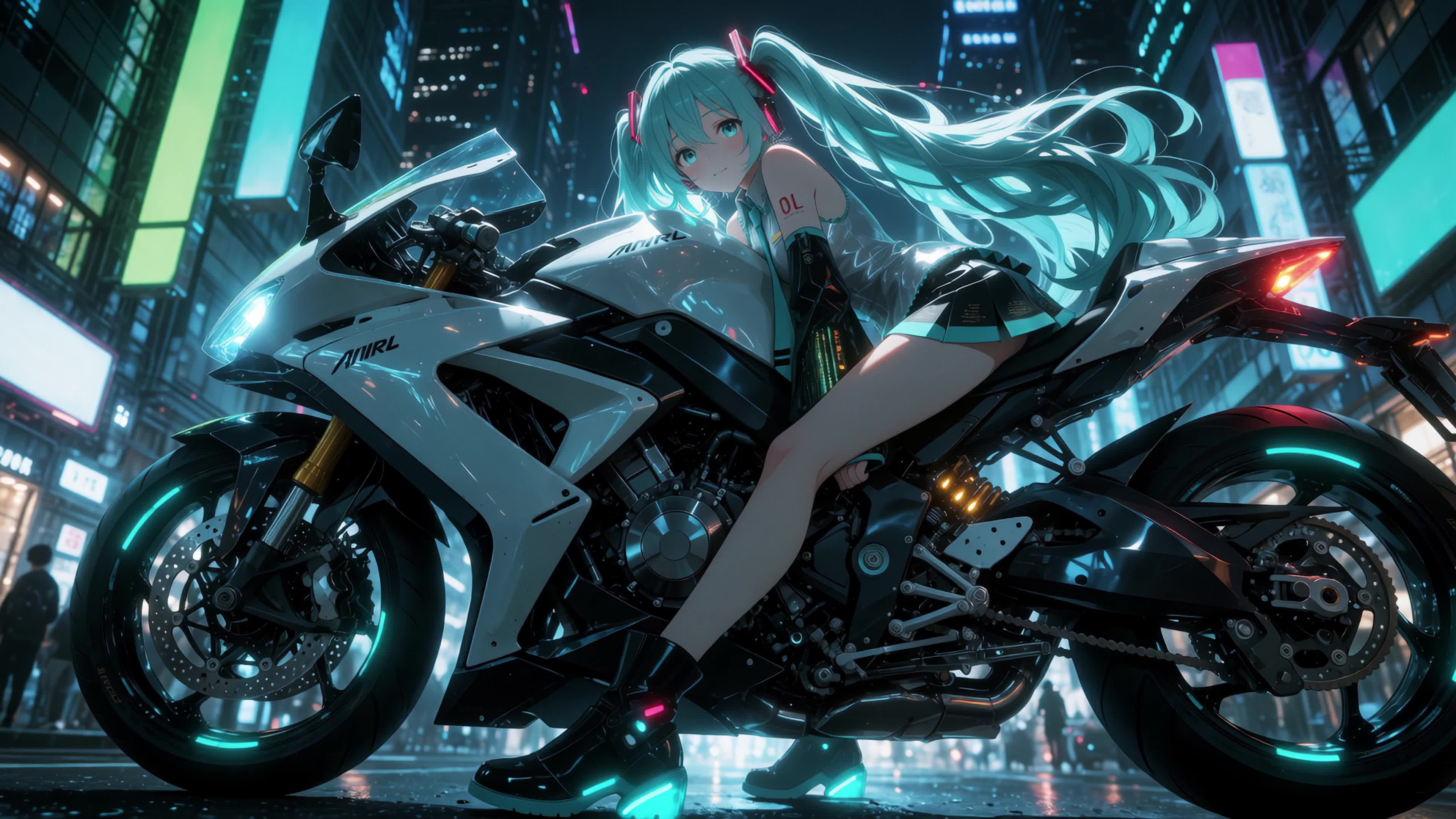 霓虹骑士