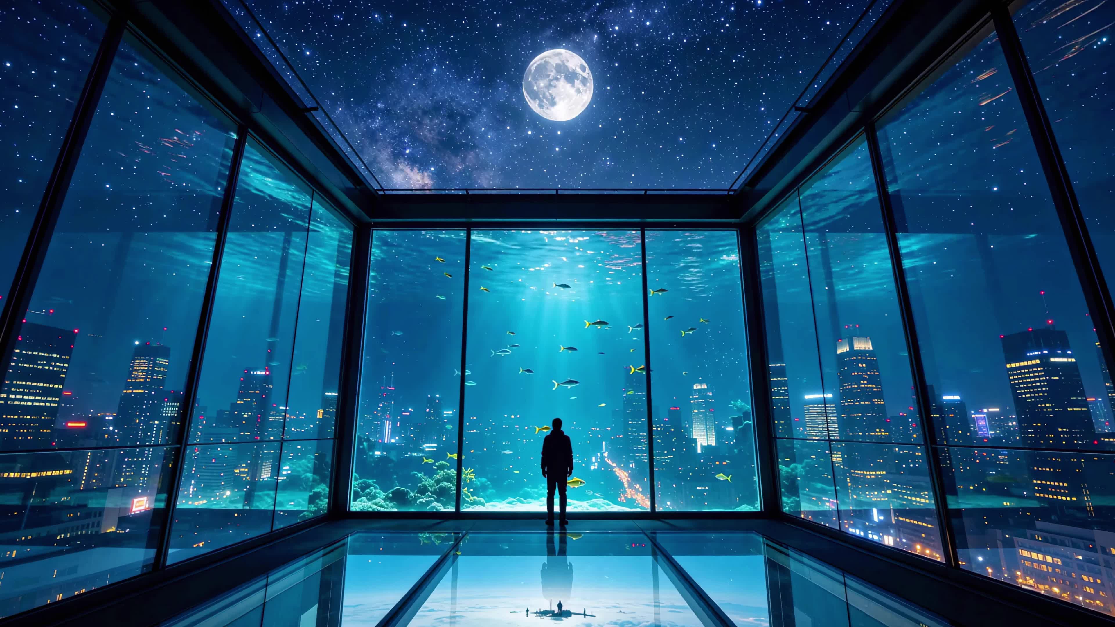 创意城市夜景