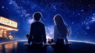 星空下的情侣