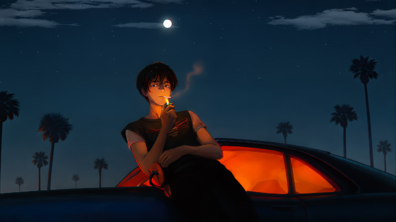 男孩-点灯