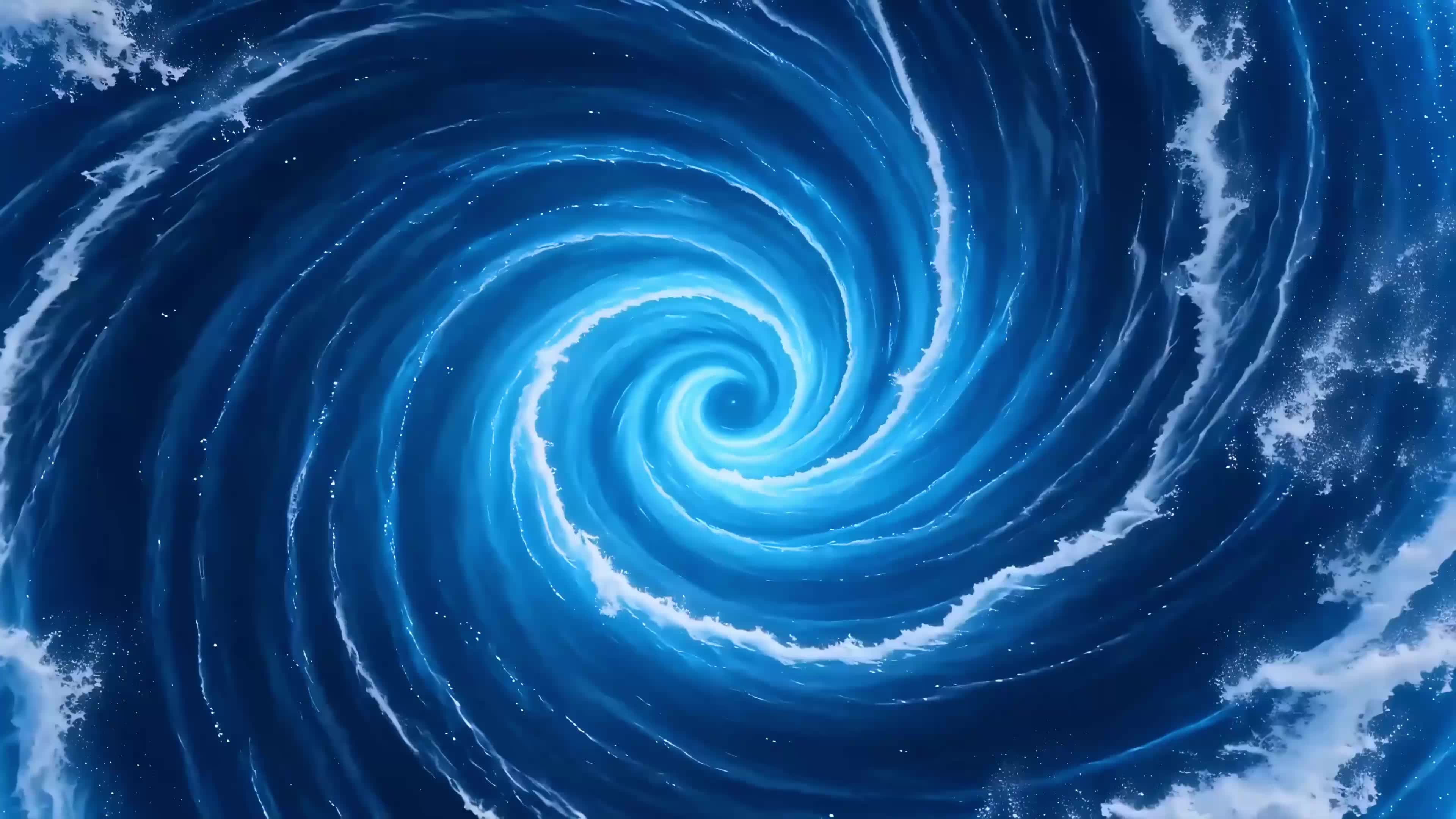水浪旋涡
