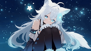 星夜狐耳少女