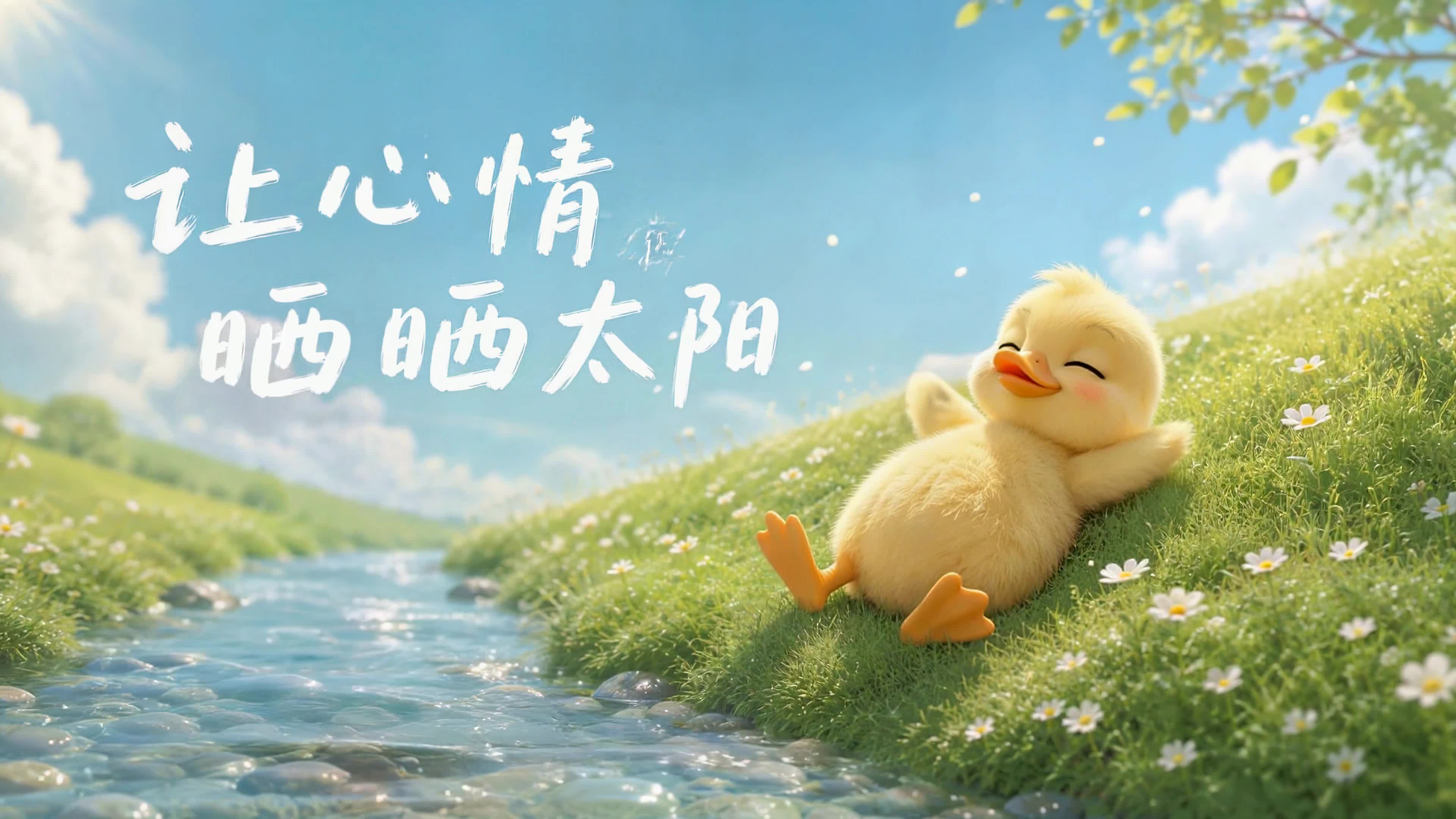 让心情晒晒太阳