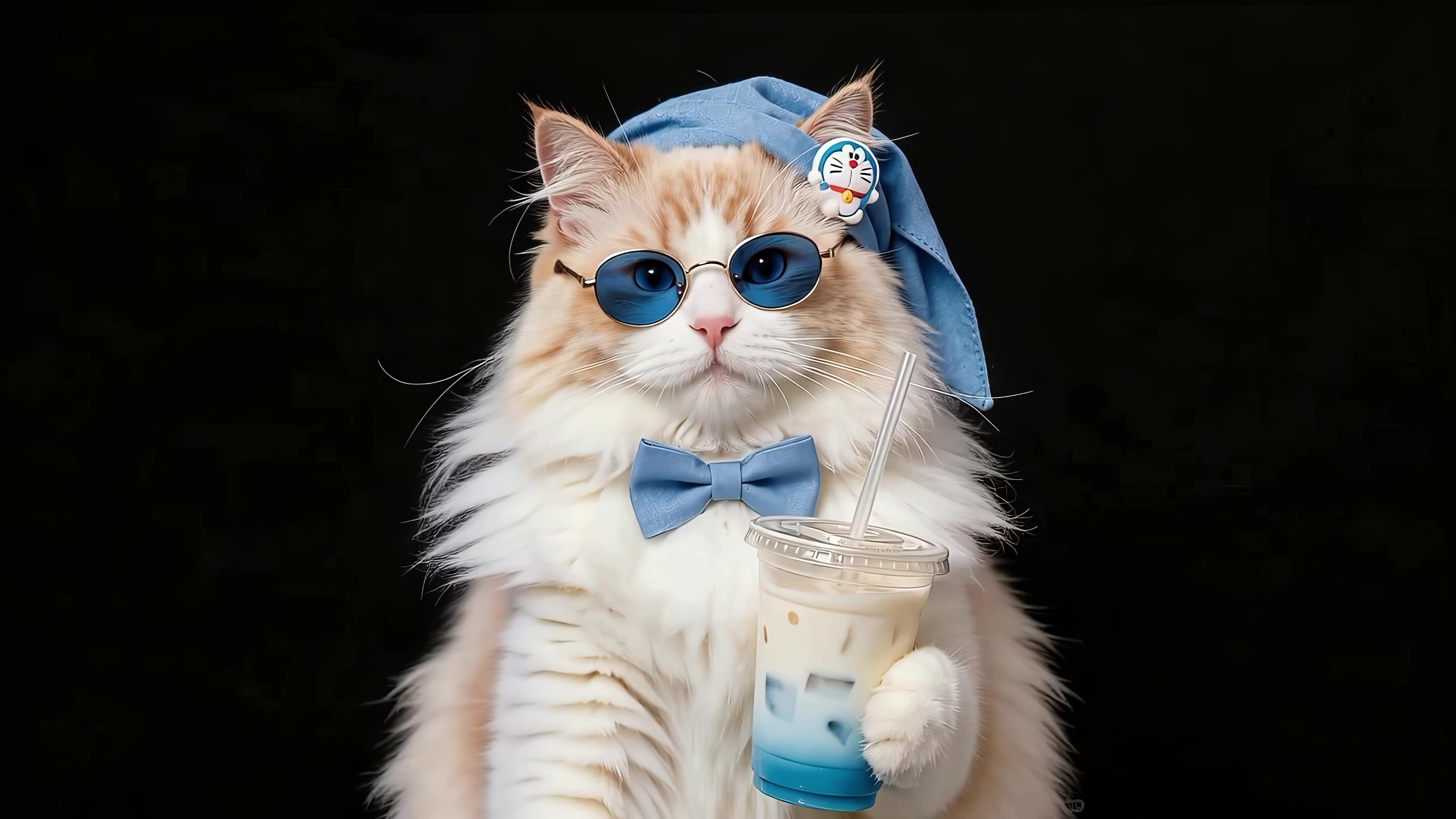 墨镜猫咪