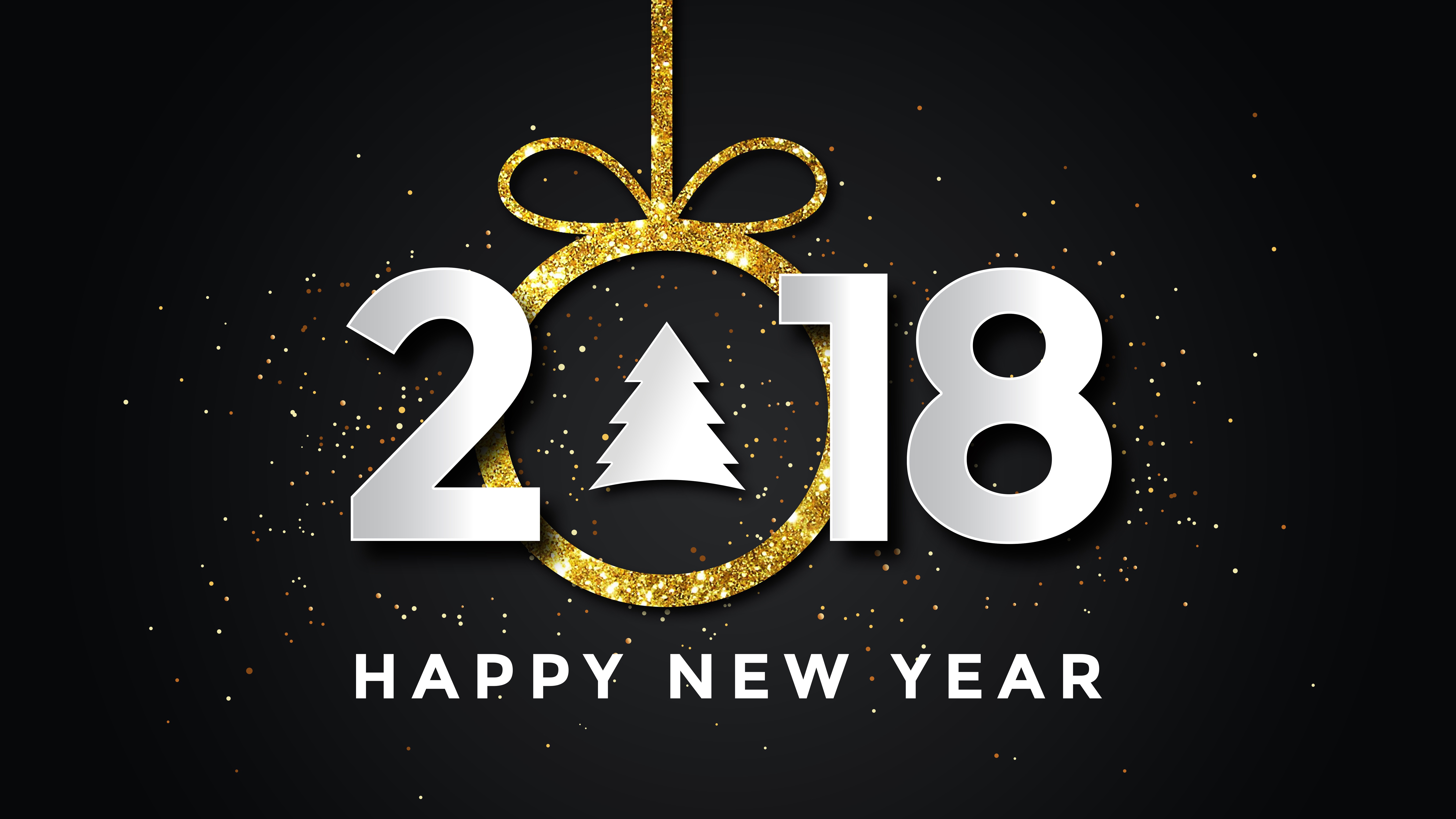2018年新年快乐背景图片