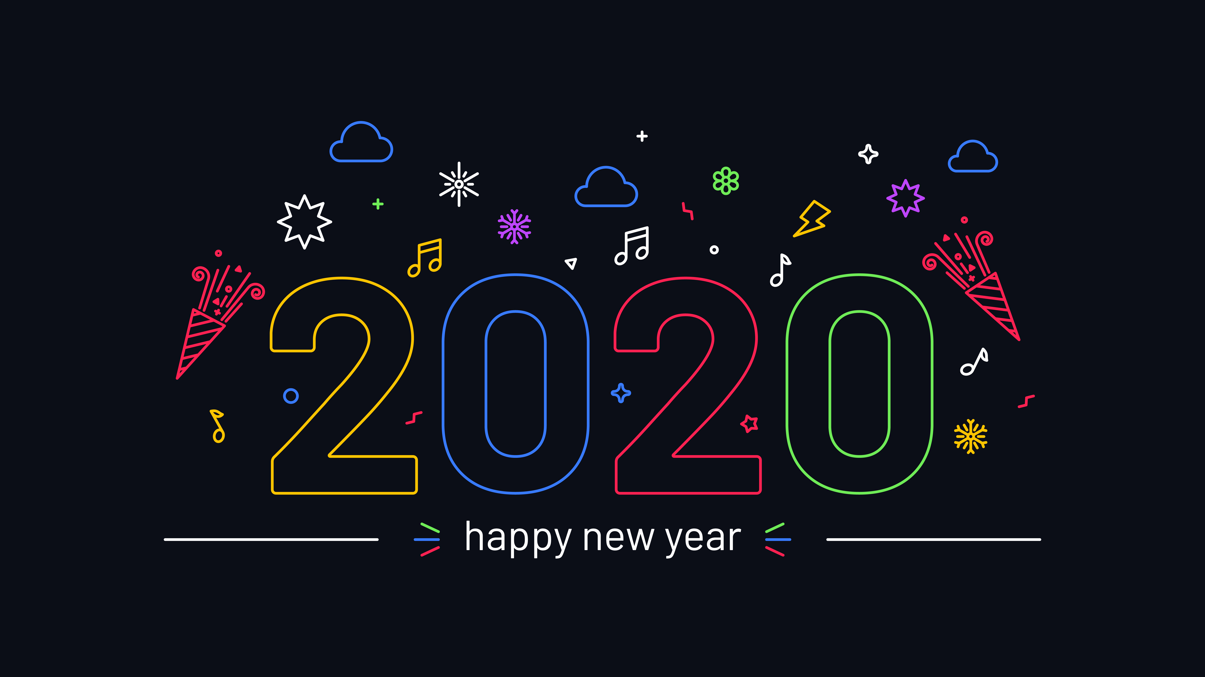 2020年个性设计4k电脑壁