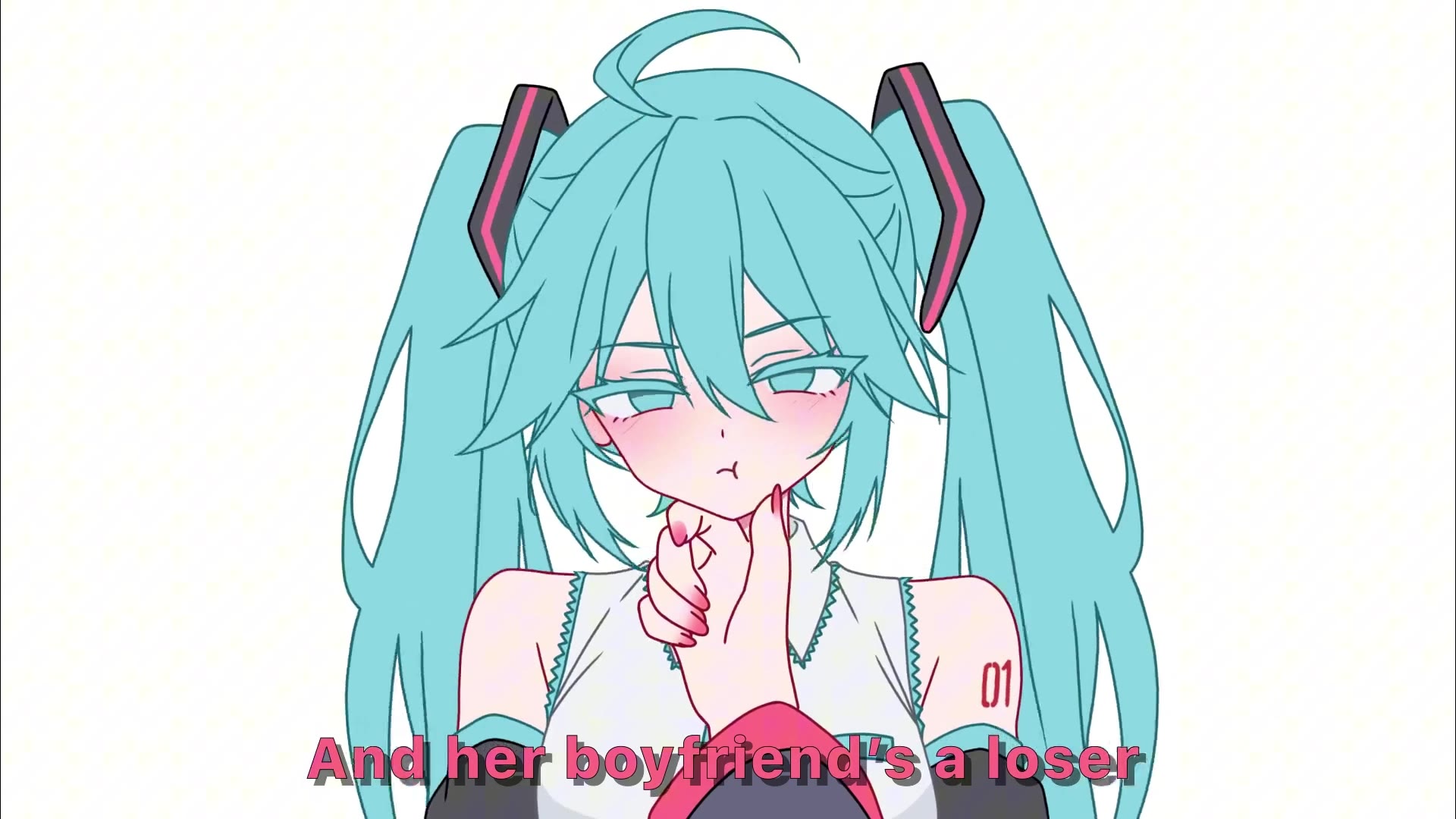 miku x teto 脸部检查