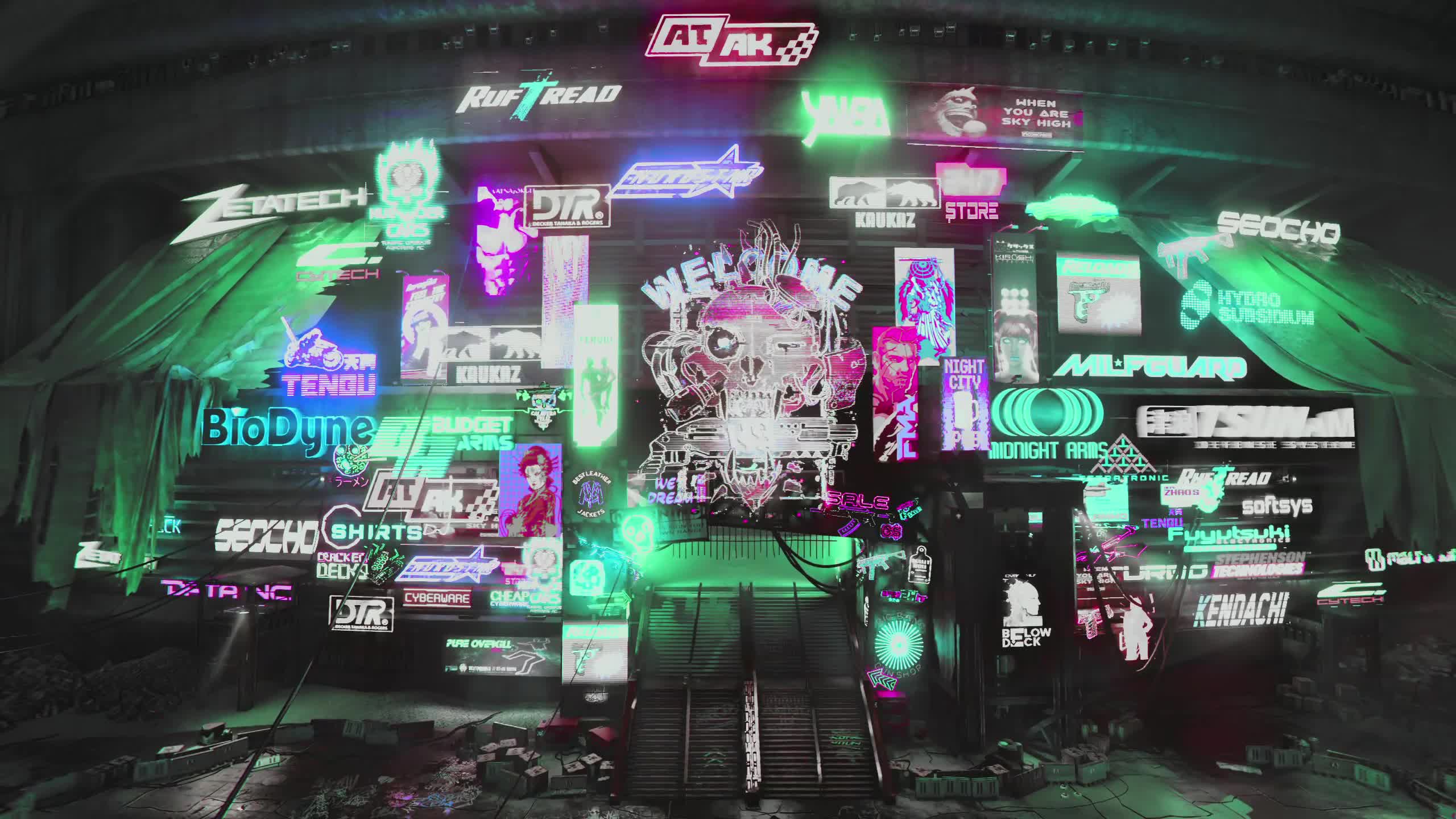 赛博朋克2077 Dogtown 体育场