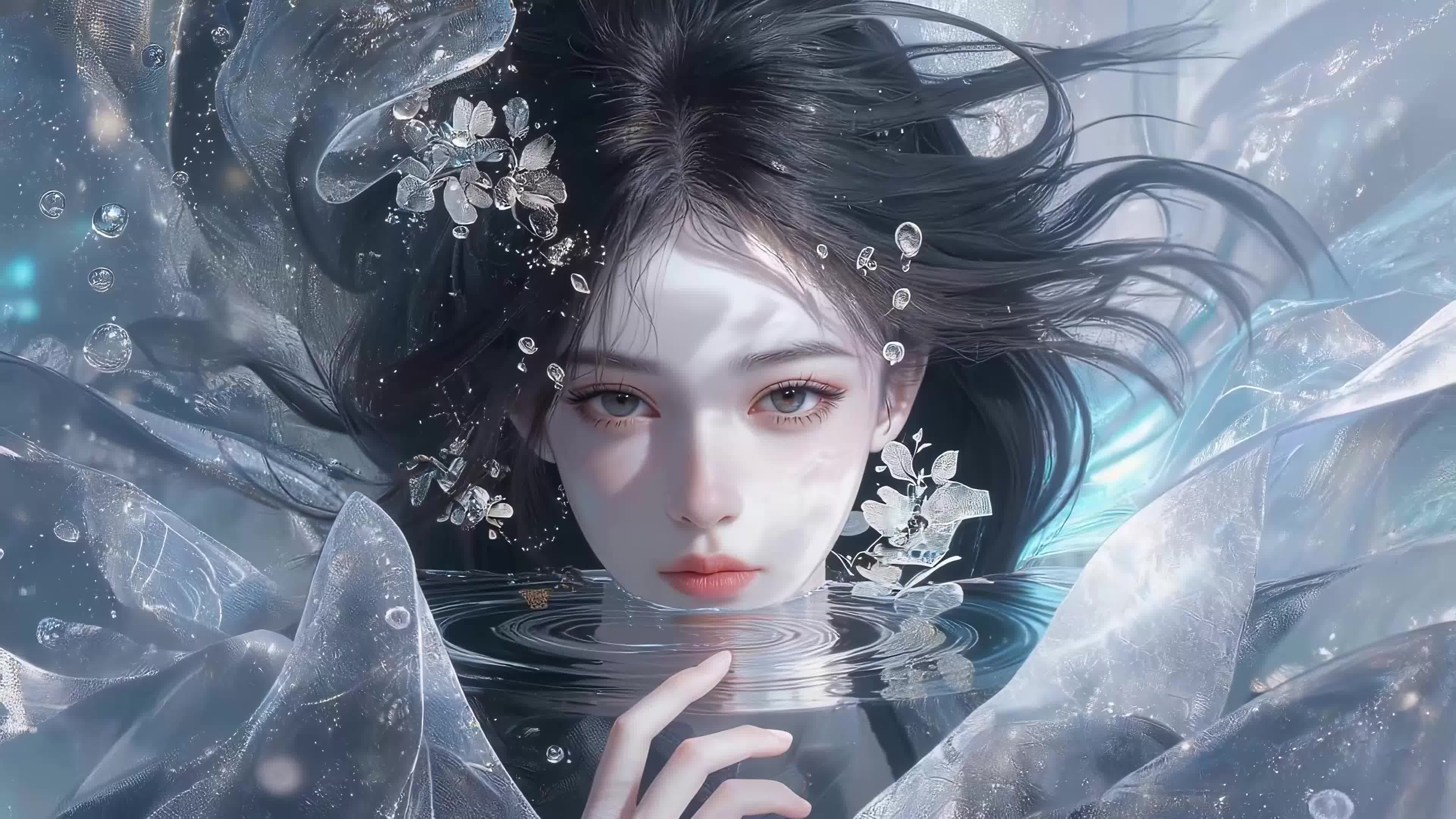 水中美女