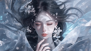 水中美女