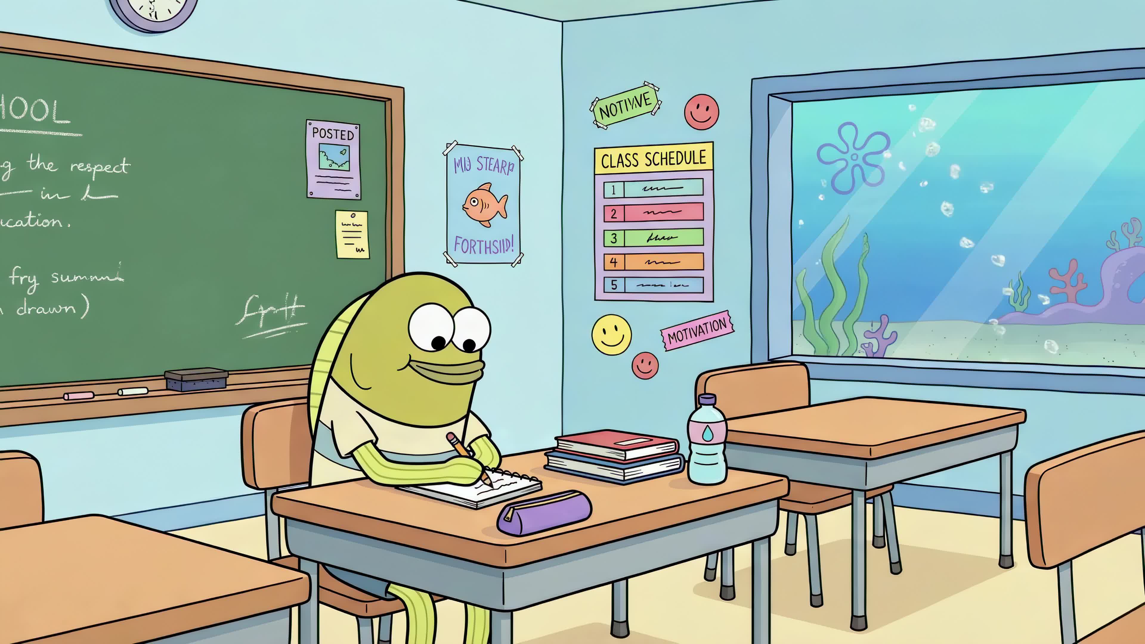 海底自习室