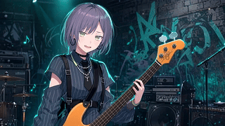 bangdream 矢仓蓬咲 吉他