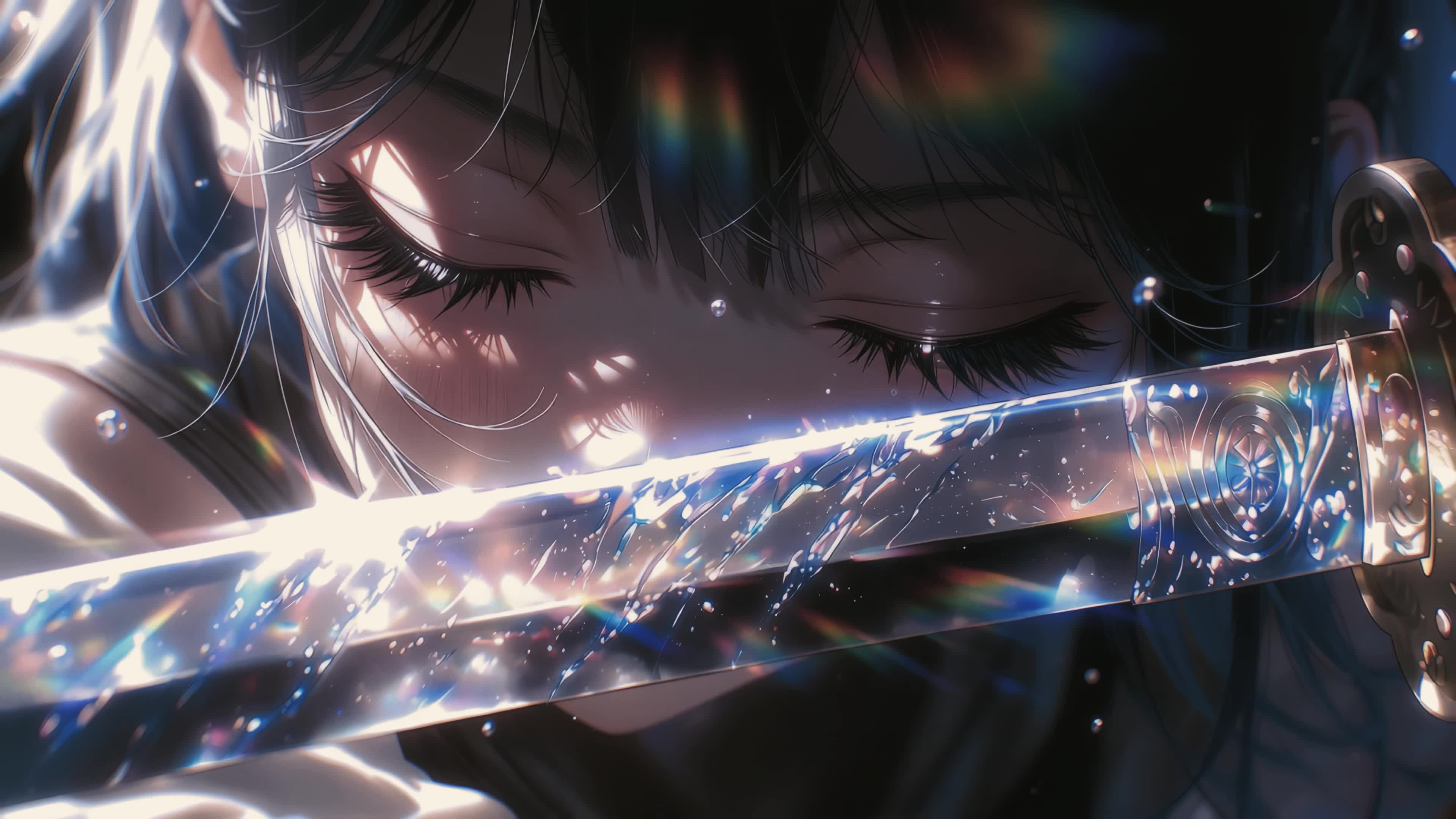 持剑少女