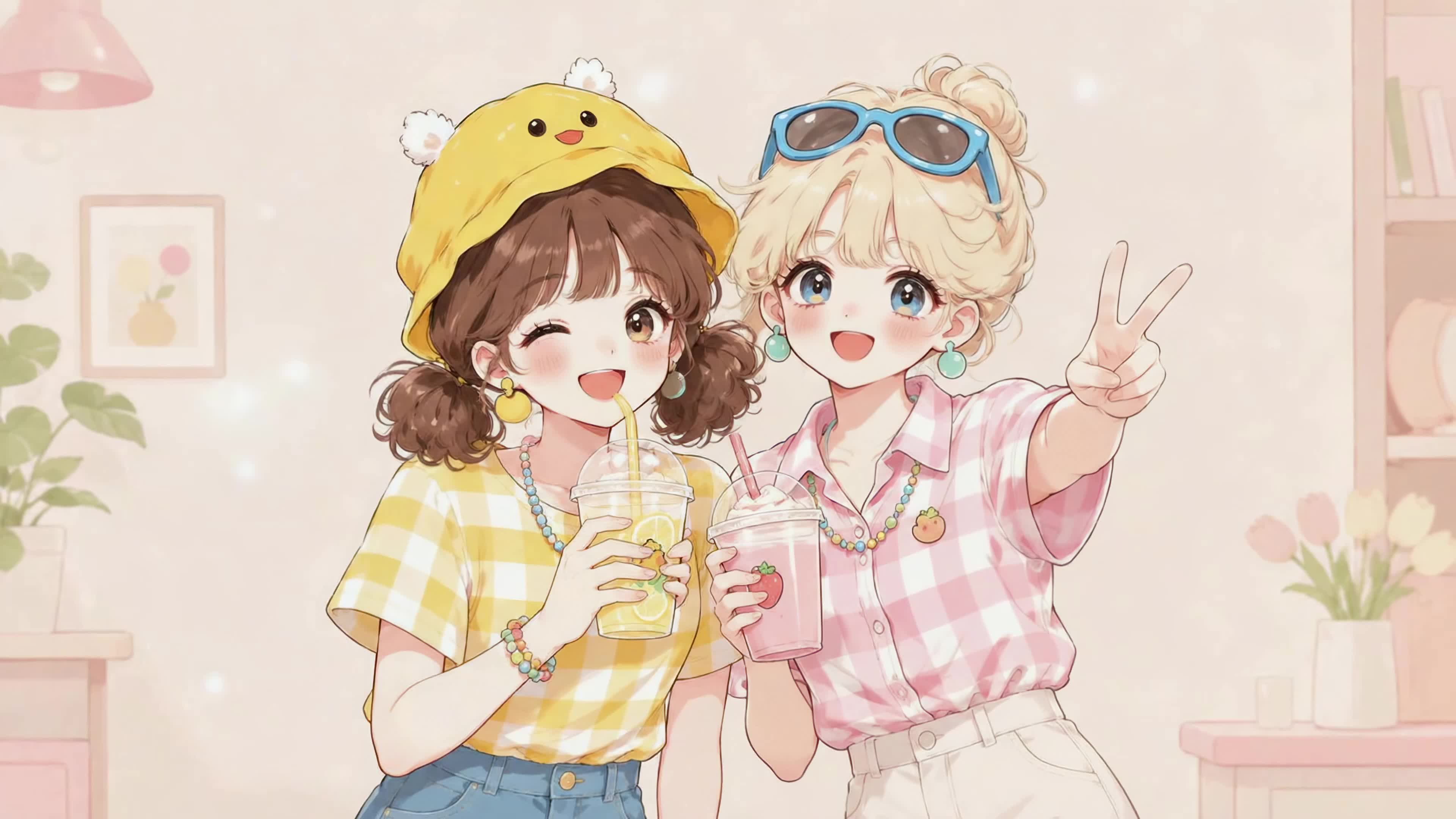 夏日闺蜜小聚