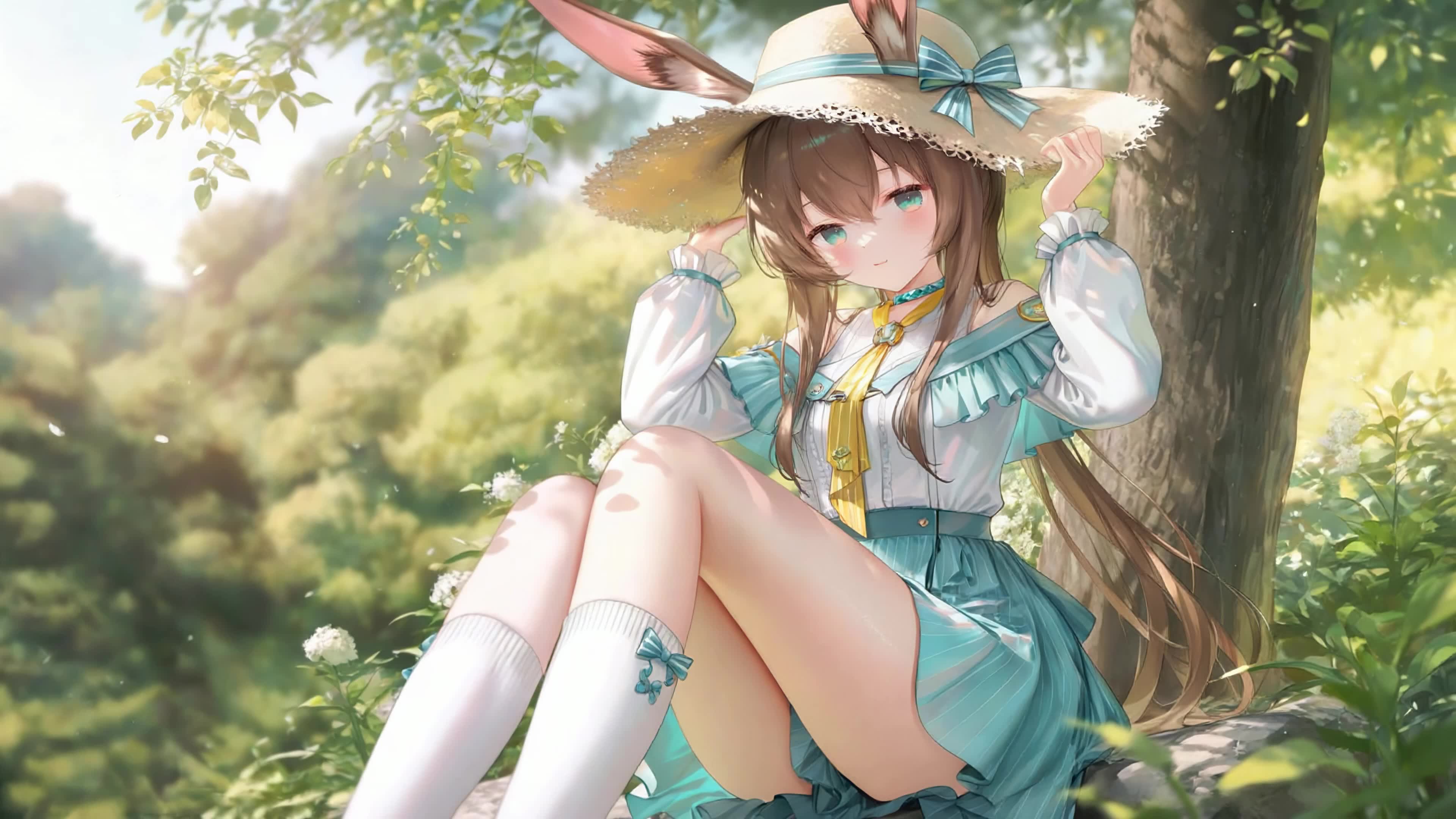 林间兔耳少女阿米娅