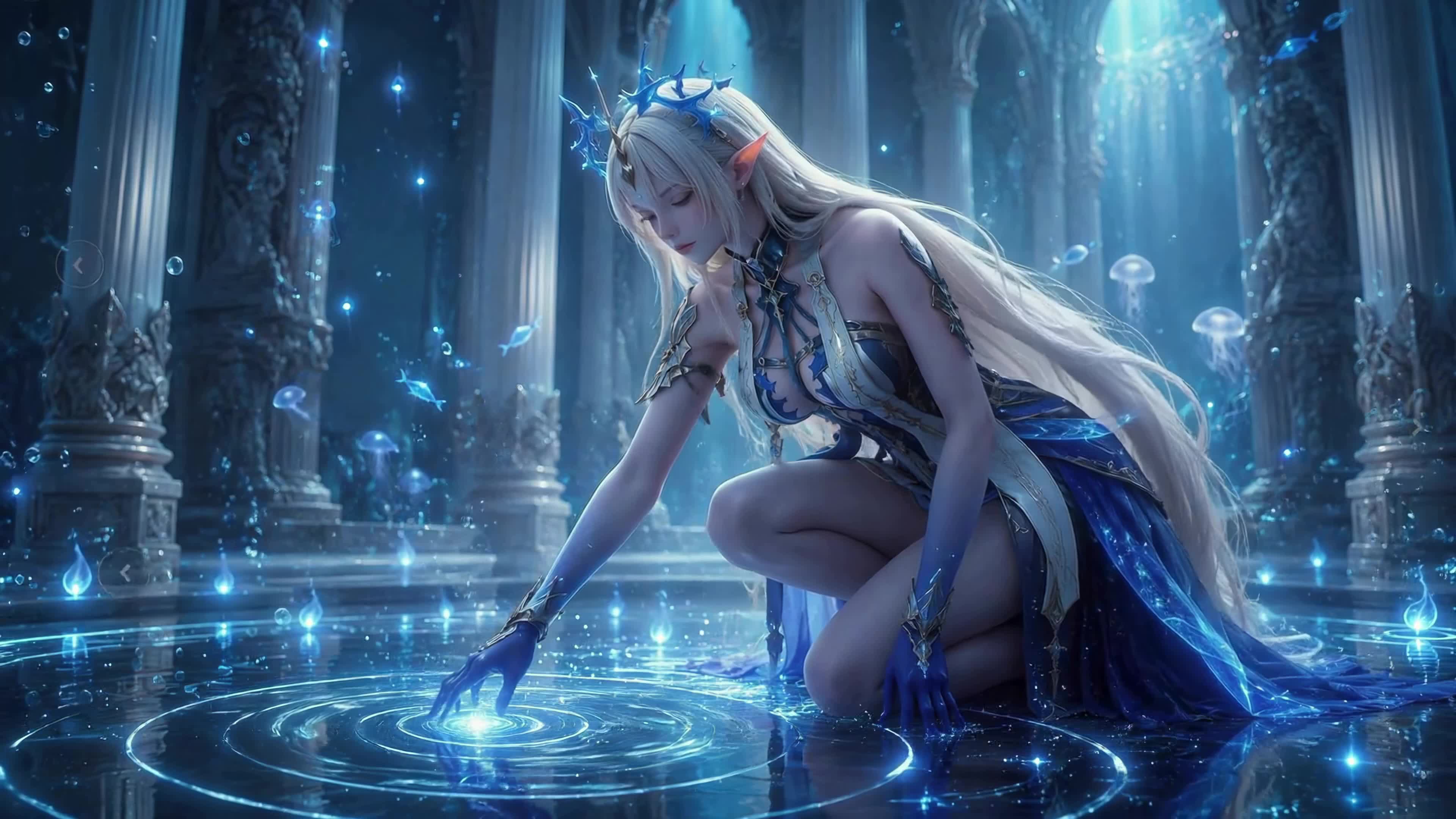 深海秘境精灵少女