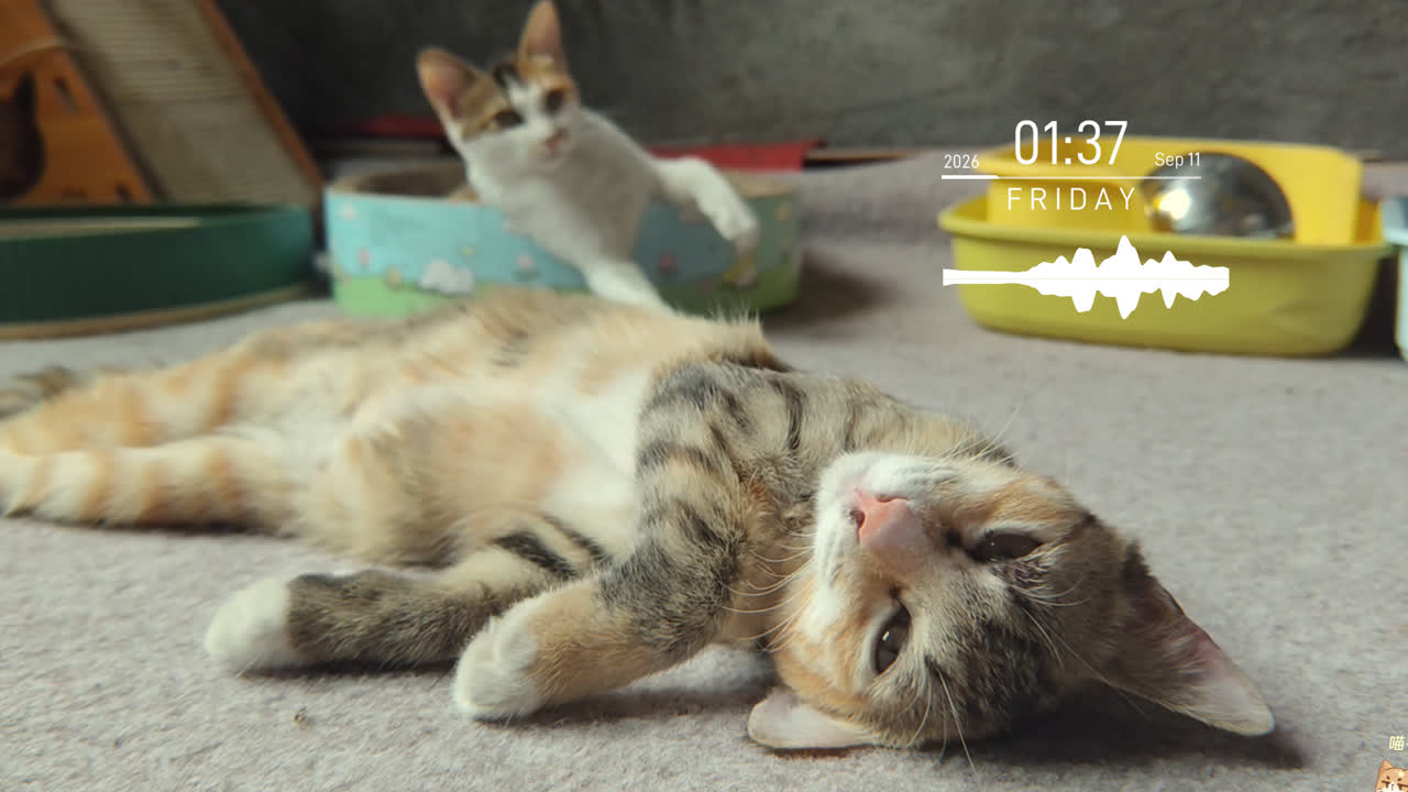 多看几秒你会被惊艳到。。。所有人进来看我的猫咪！