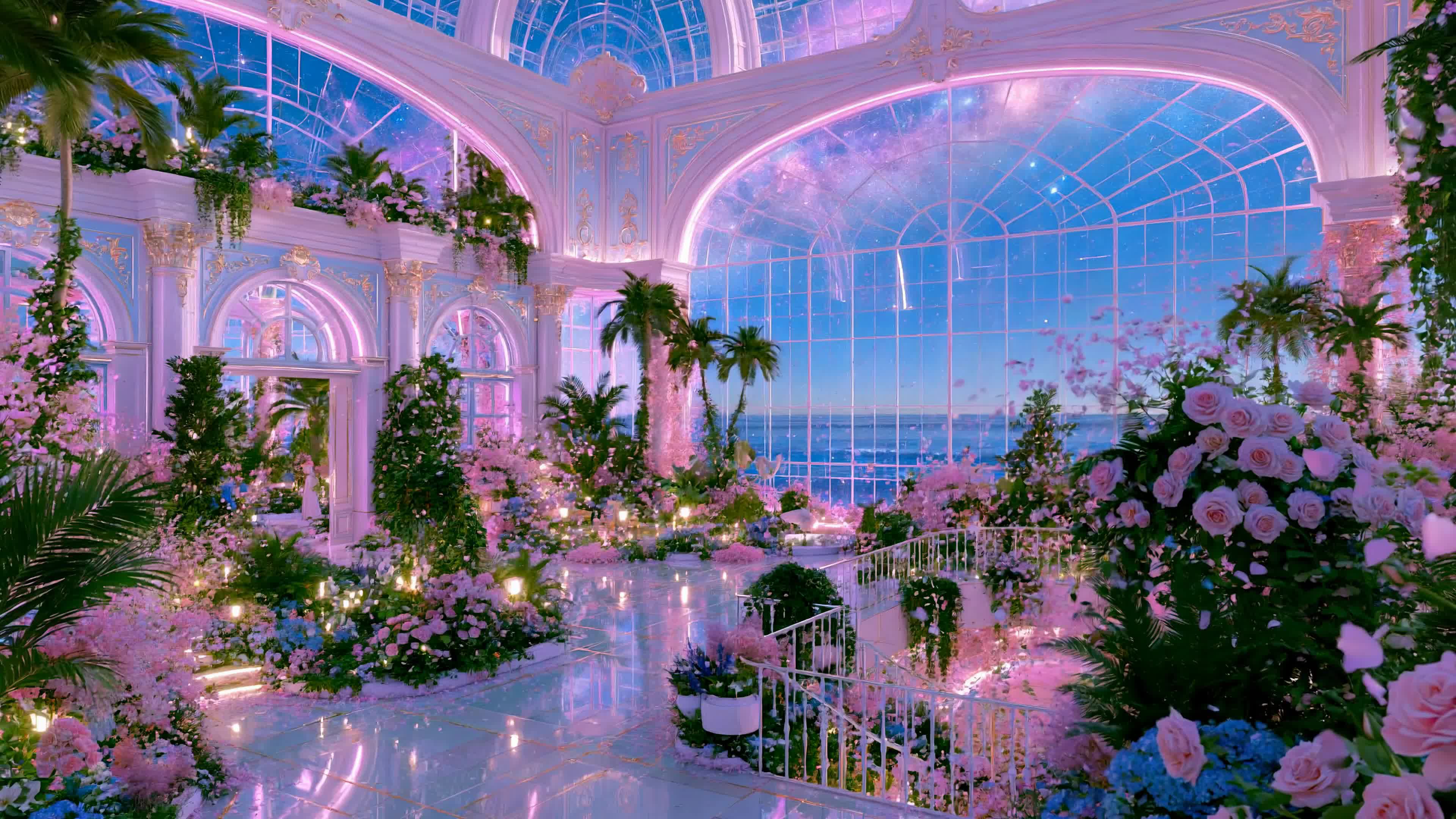 浪漫星空花房