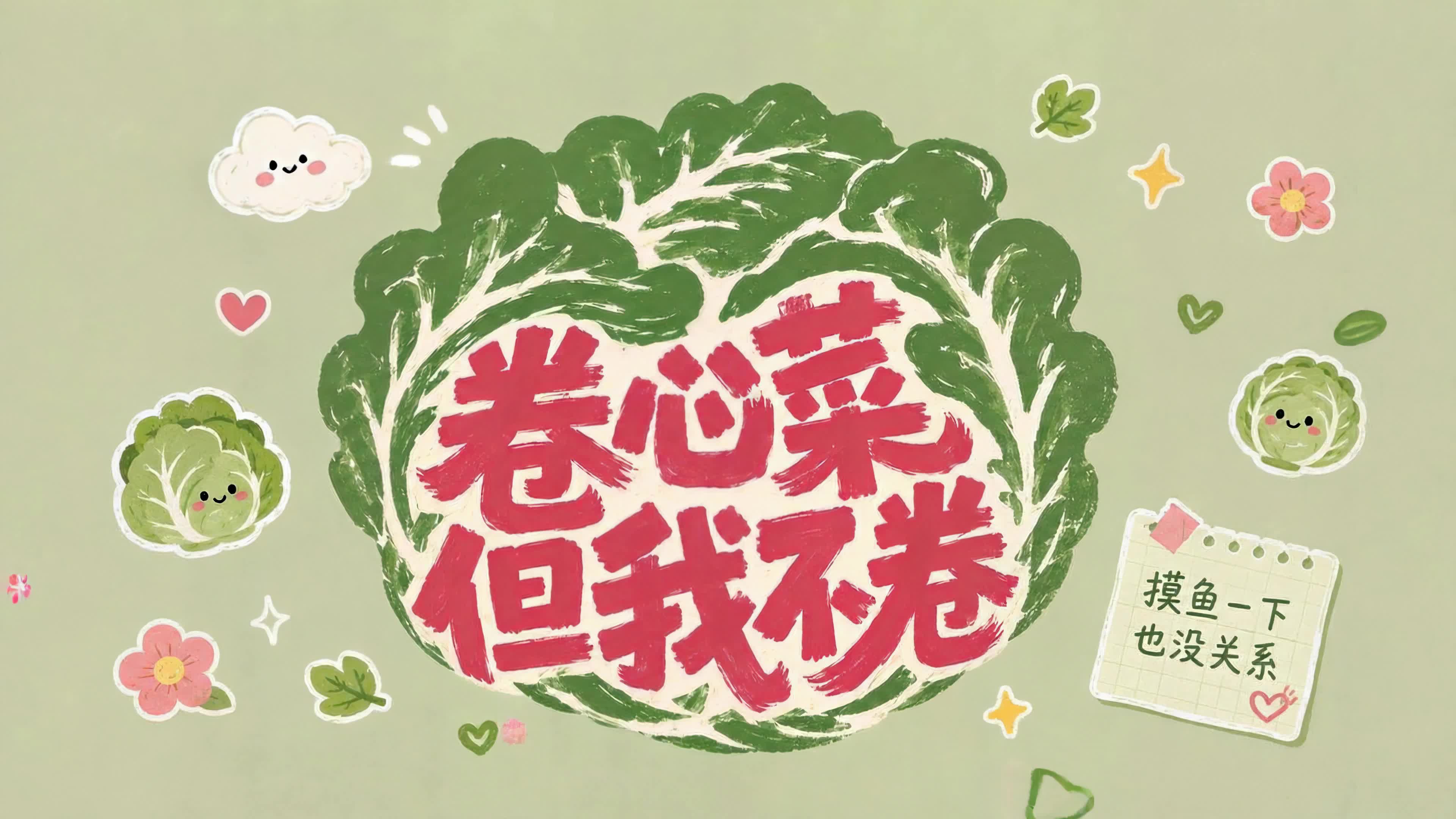 卷心菜但我不卷