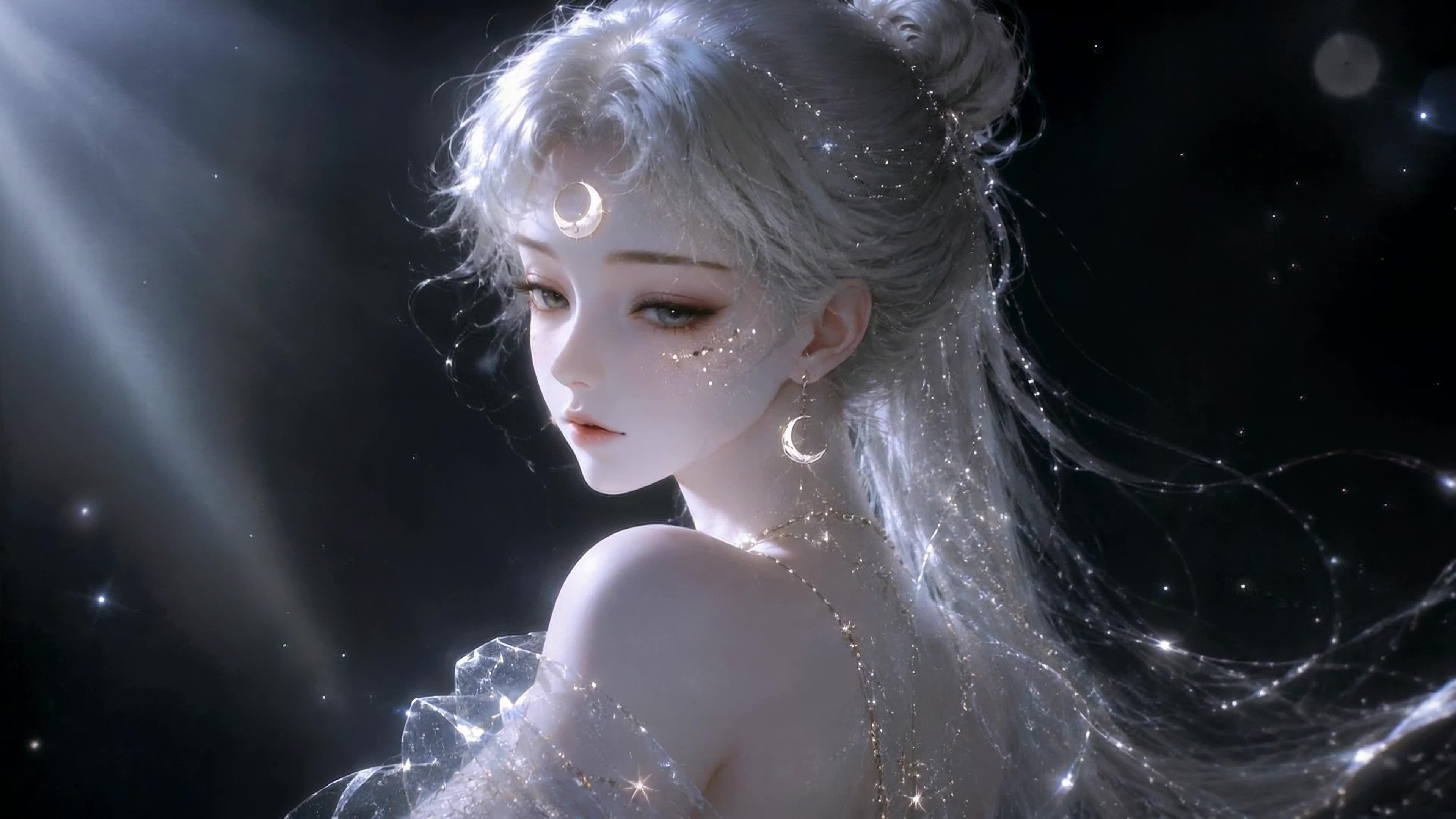 银辉星月少女