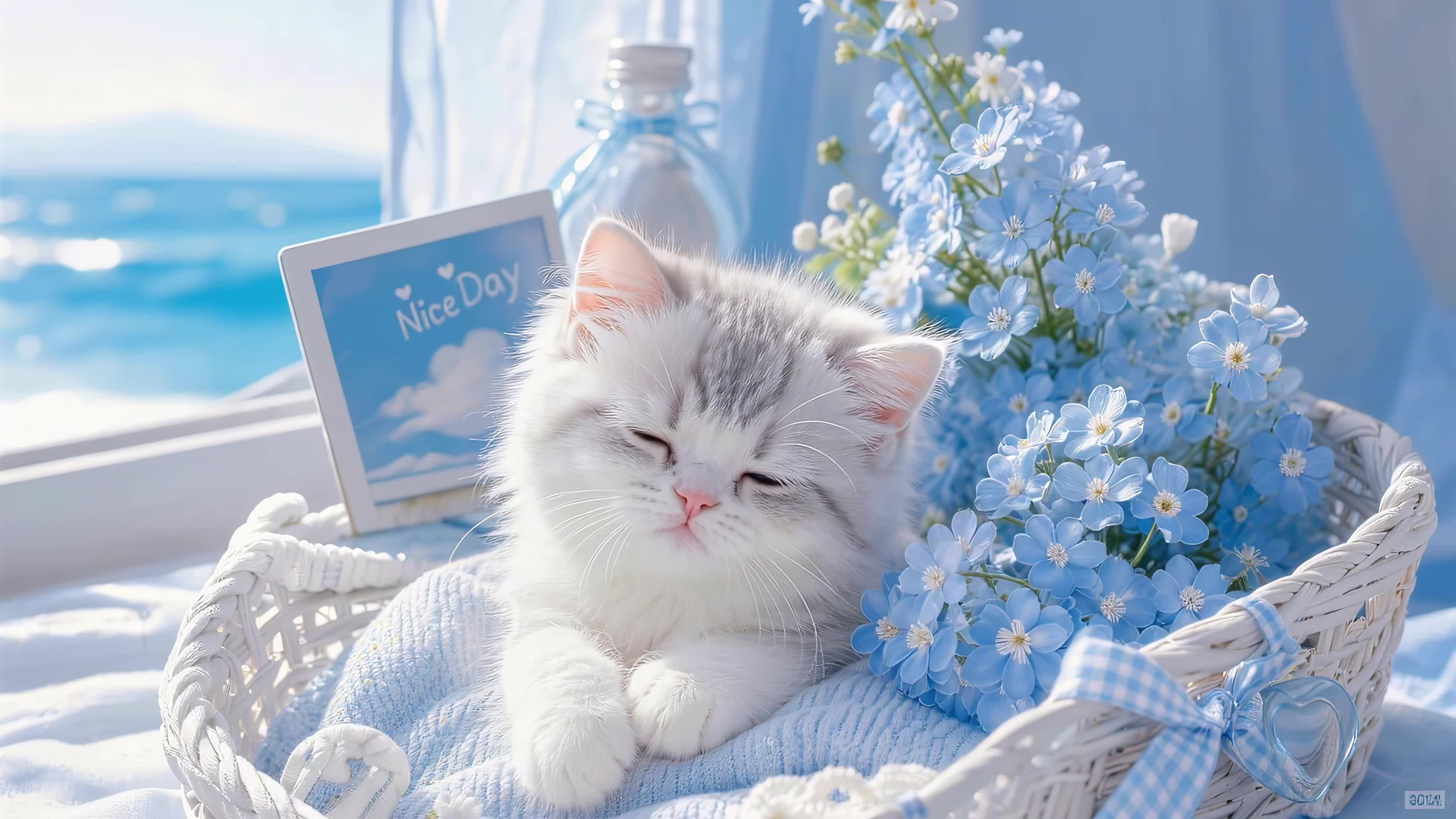 可爱小奶猫