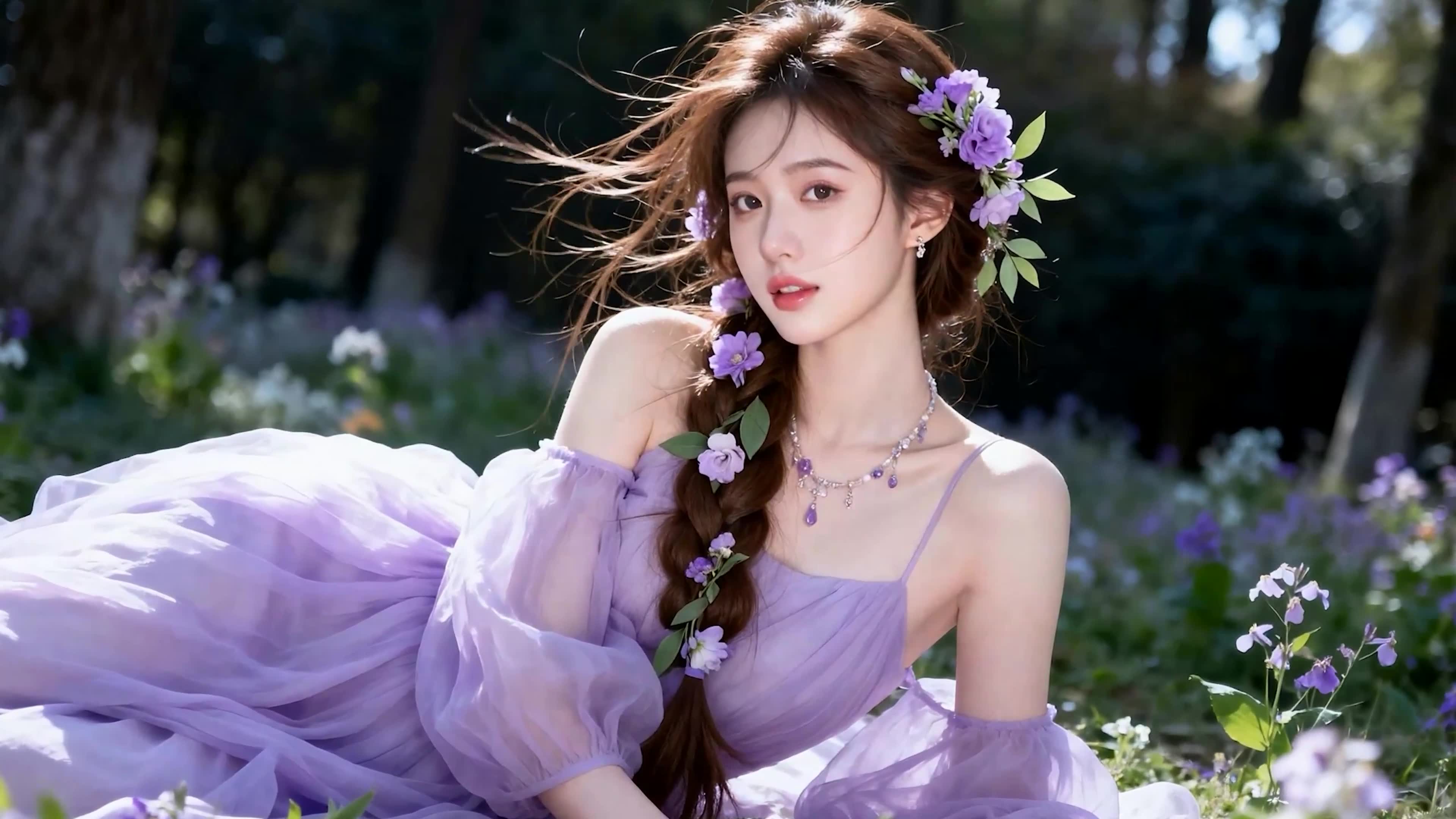 长发女孩