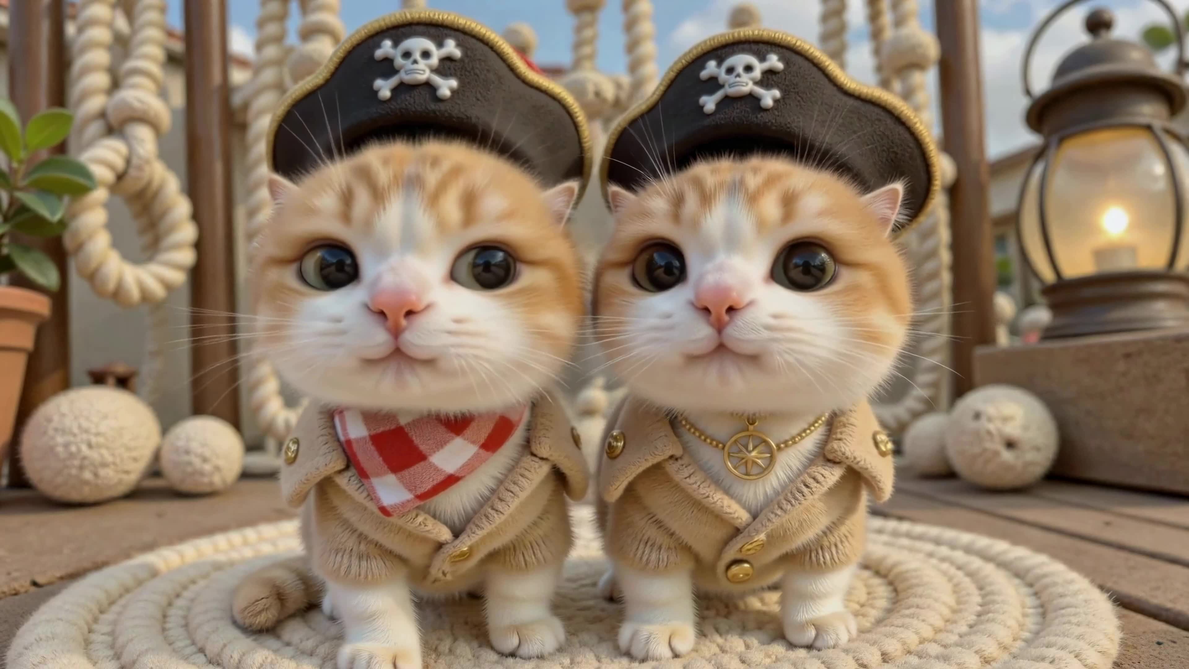软萌海盗小猫咪