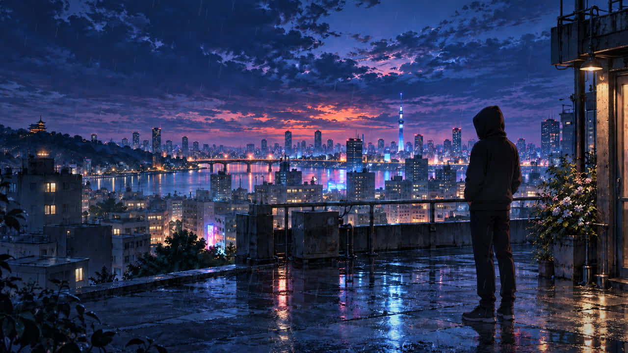 [Gakejin]Tokyo-Immersive-Rain-4K