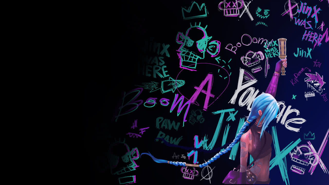 Jinx arcane - 蓝色烟雾 音频响应