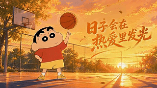 热爱里发光的篮球少年