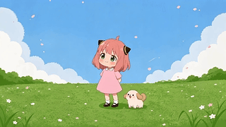 春日草地少女阿尼亚