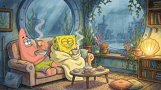 雨天好友悠闲小聚