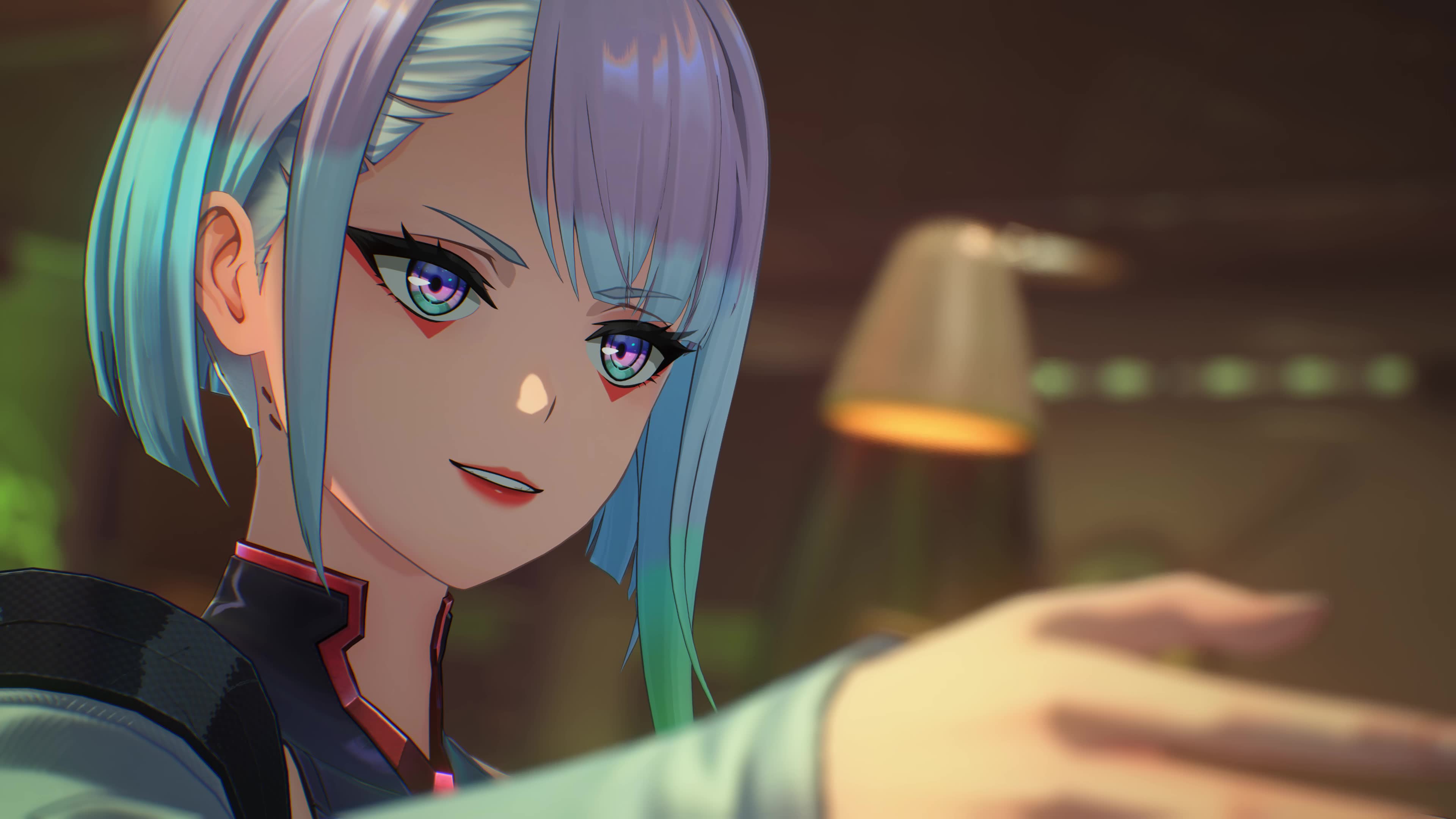 Lucy Handshake | 鸣潮 x 赛博朋克 | 4K 120fps | DLAA | RT 高